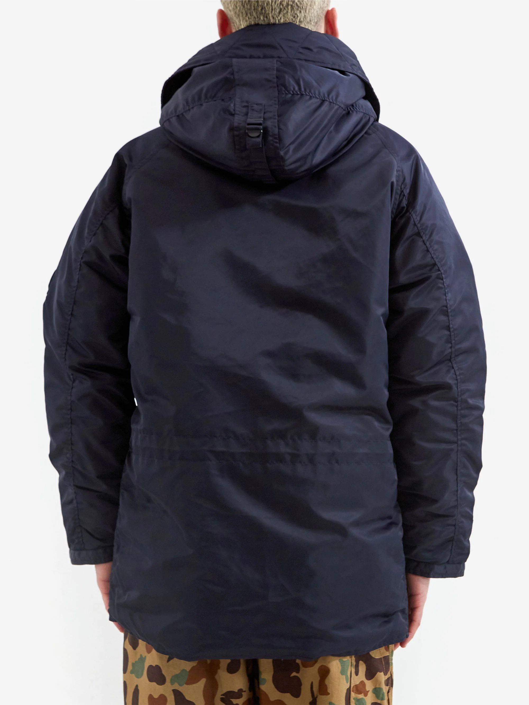 Beams Plus MIL Type N-3B Down Parka - Navy - Image 7