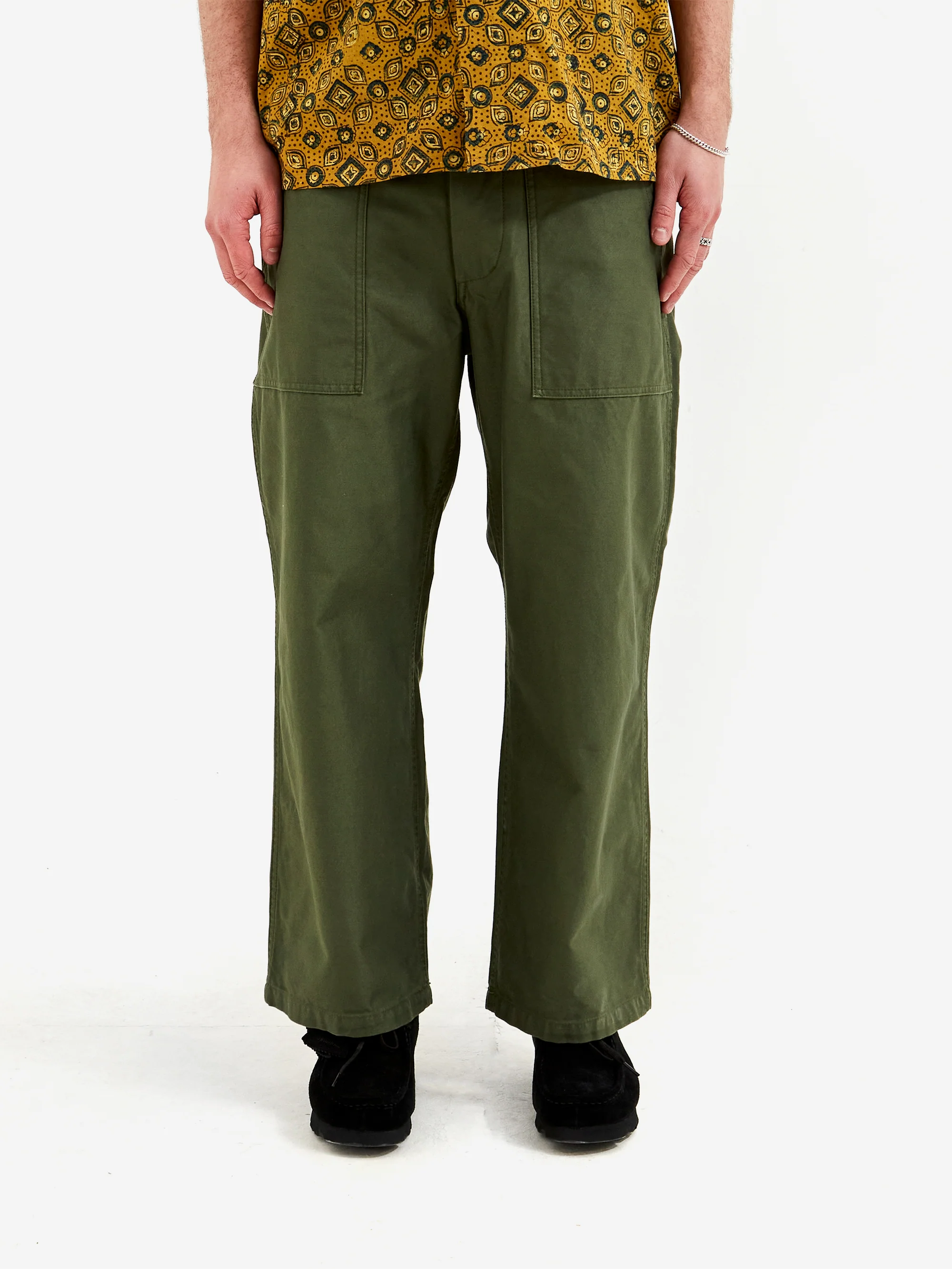 Beams Plus Mil Utility Trousers - Olive - Image 2