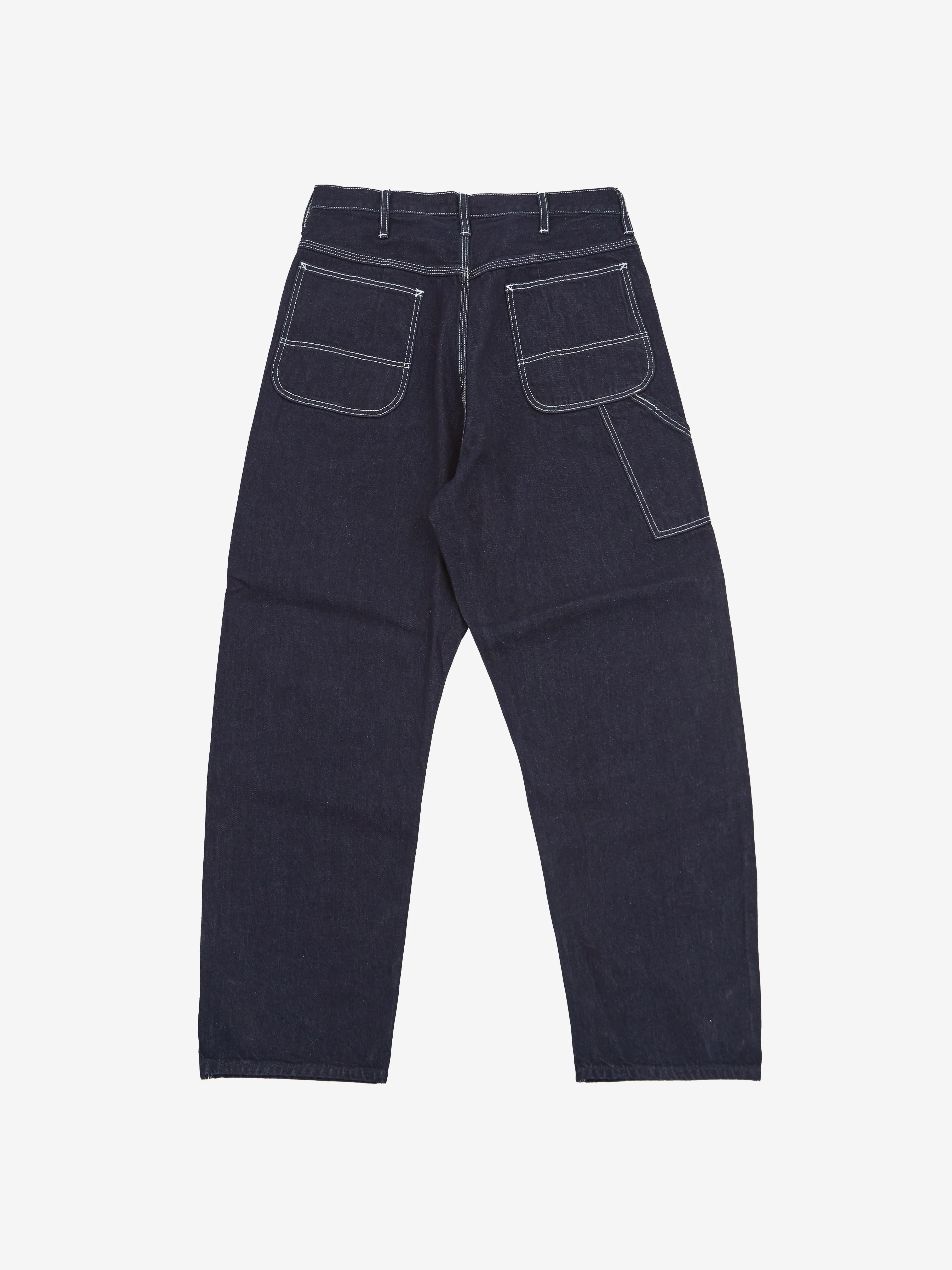 Beams Plus Painter Pants Denim - One Wash - Image 4