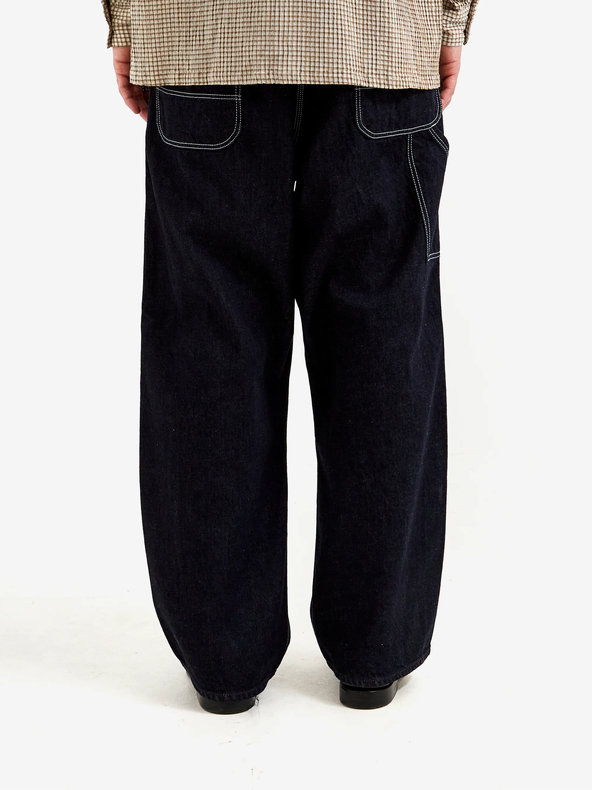 Beams Plus Painter Pants Denim - One Wash - Image 6