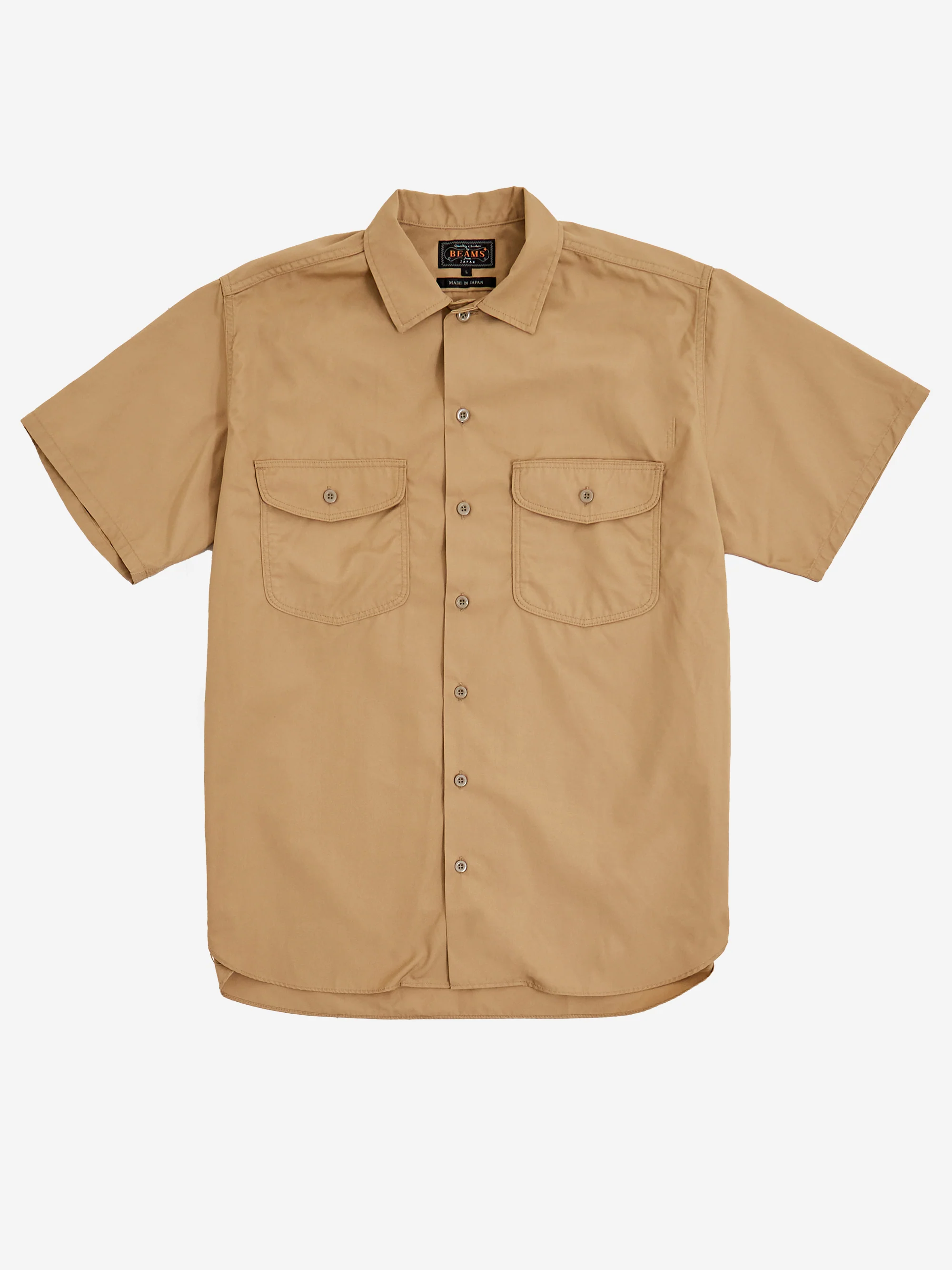 Beams Plus Work Classic-Fit T/C Twill - Khaki