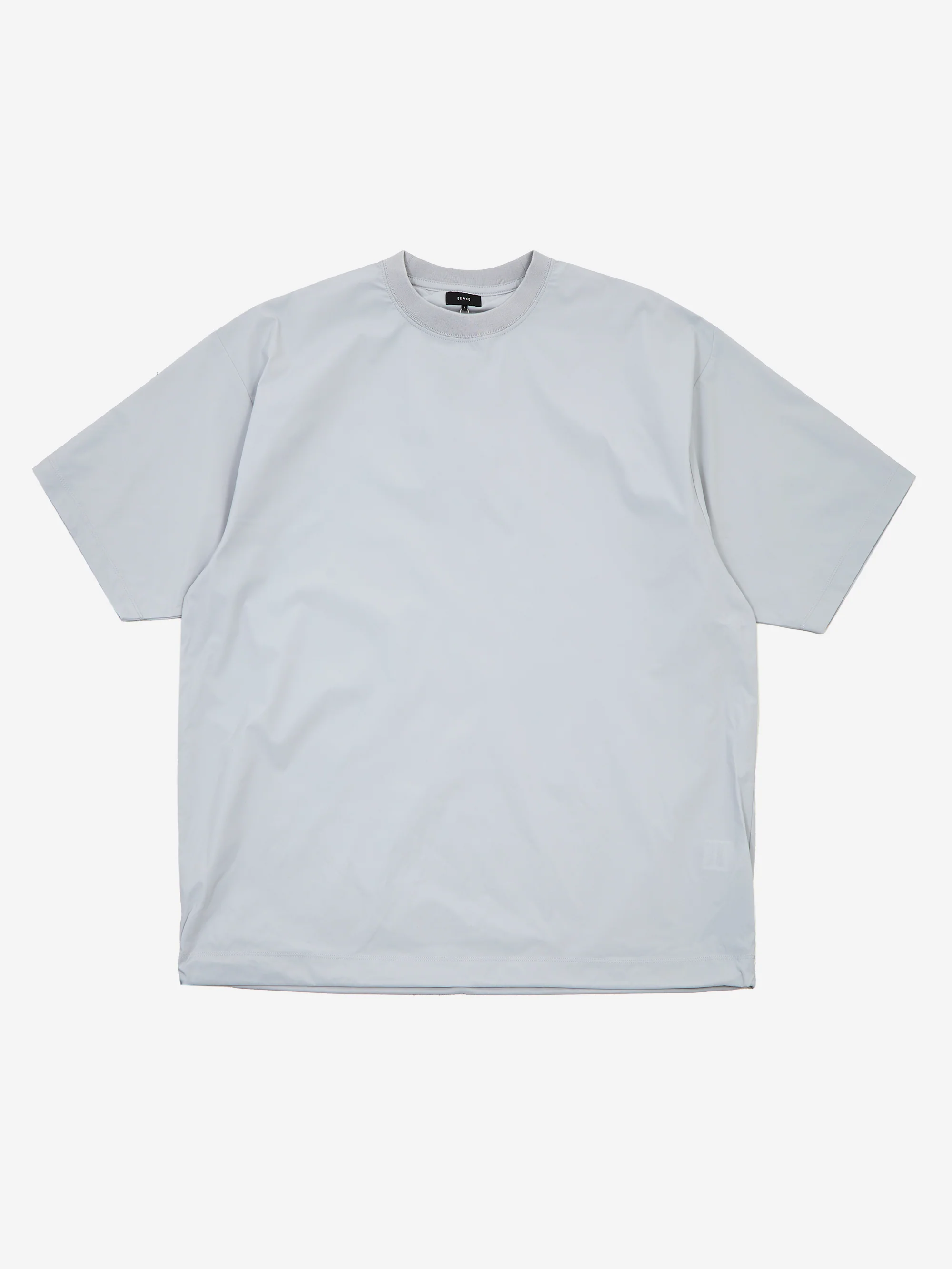 Beams Tech Loose Tee - Light Grey