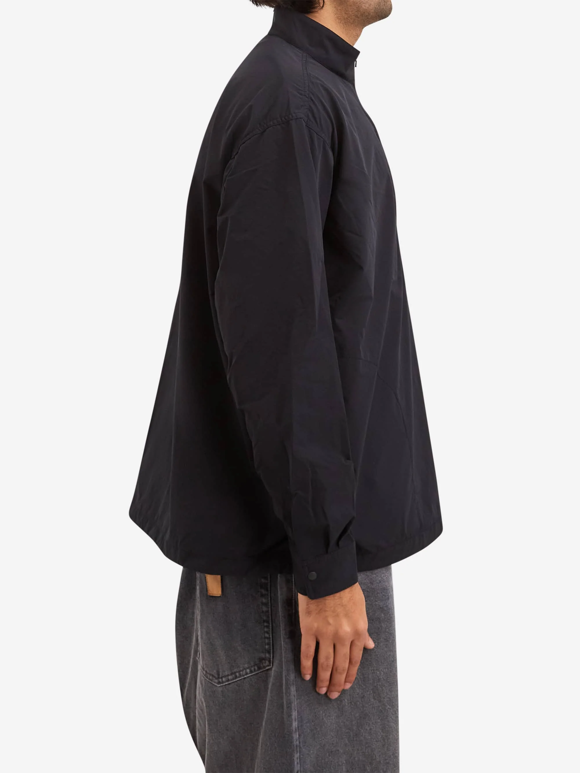 Beams Tech Stand Pullover - Black - Image 4