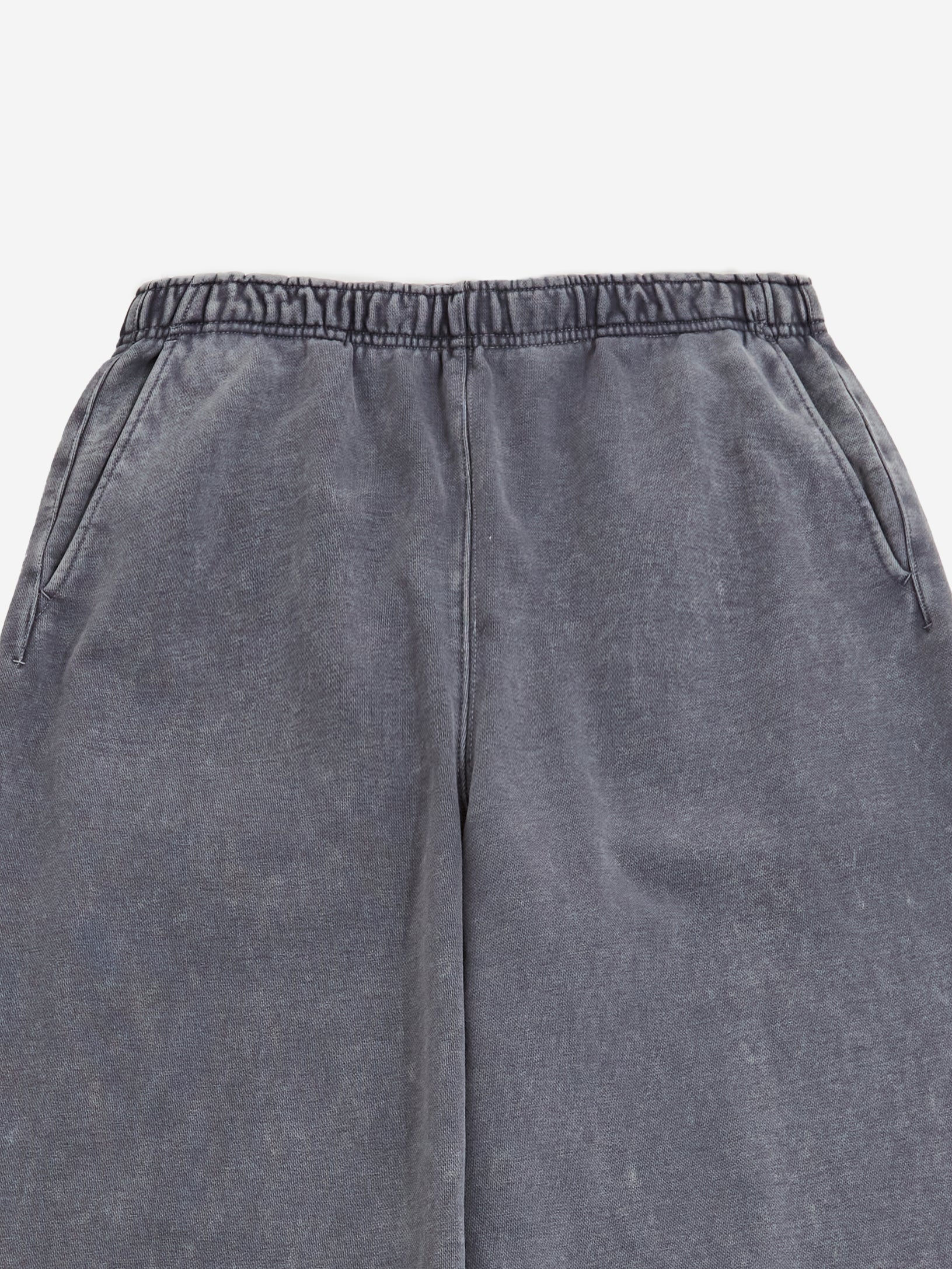 Beams Wide Fade Sweat Trousers - Fade Black - Image 3
