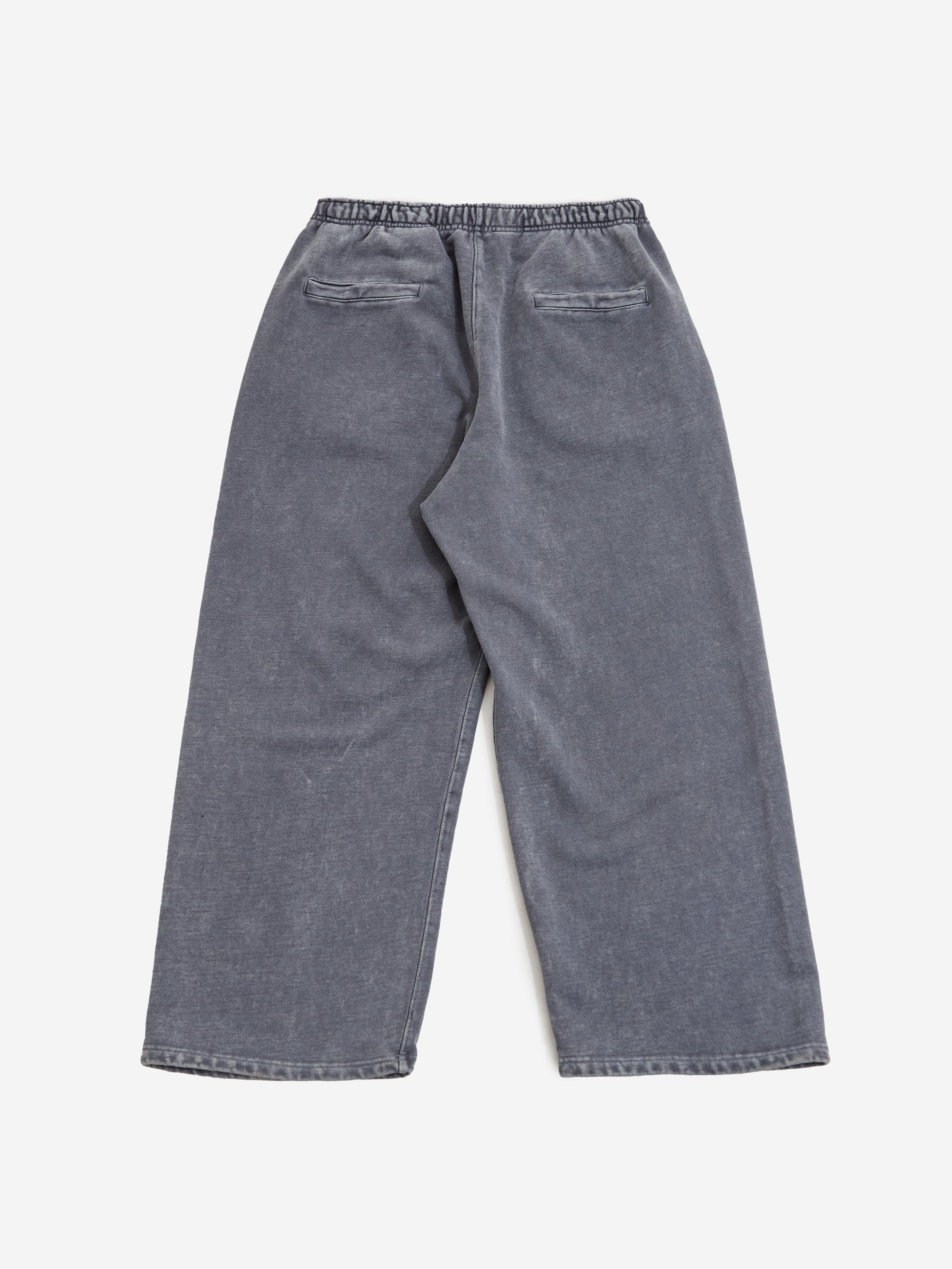 Beams Wide Fade Sweat Trousers - Fade Black - Image 4