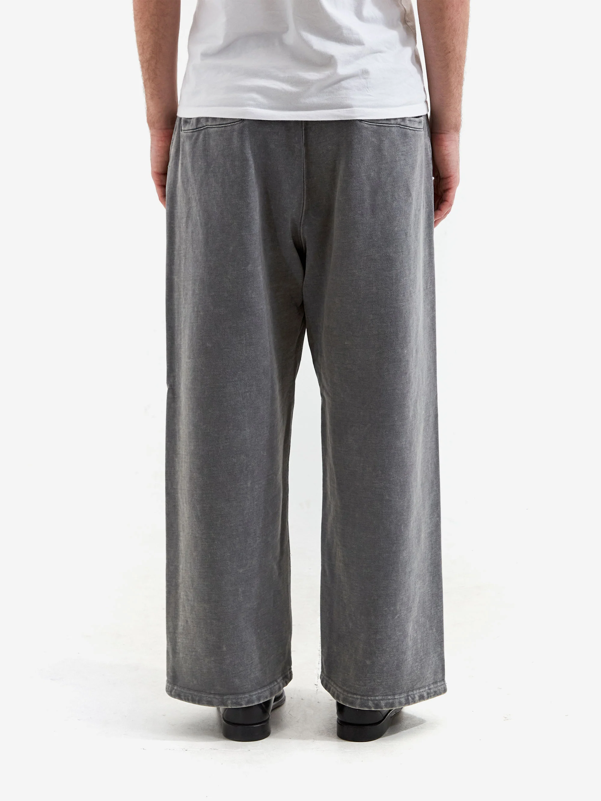 Beams Wide Fade Sweat Trousers - Fade Black - Image 6
