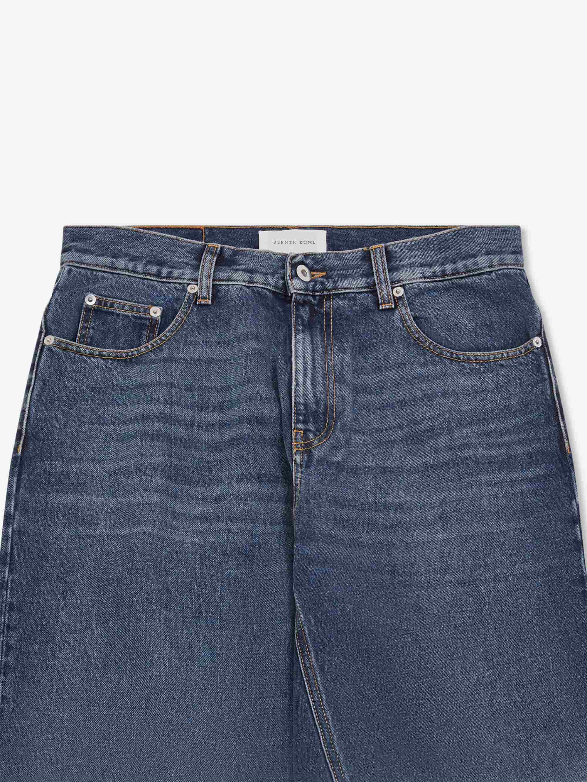 Berner Kuhl 5 Pocket 14 Oz Denim - Indigo Bleach - Image 3