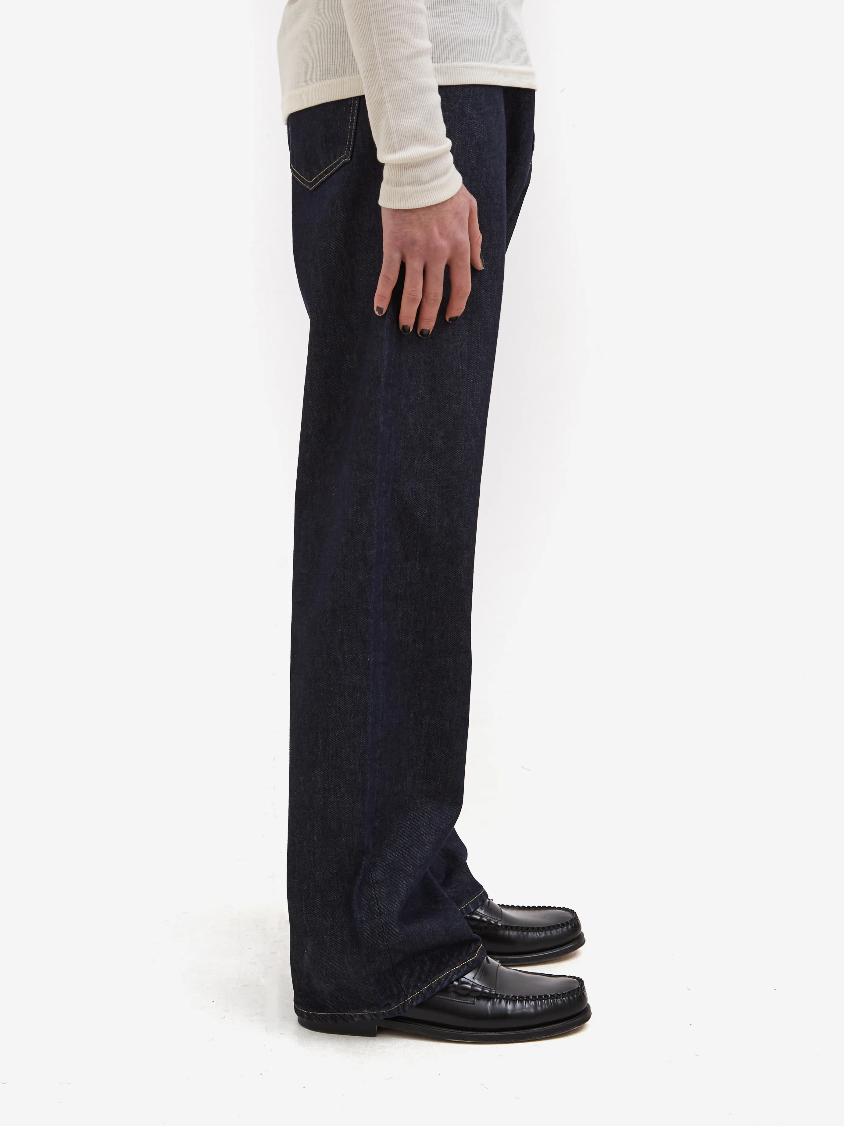 Berner Kuhl 5 Pocket 14 Oz Denim - Indigo Rinse - Image 5