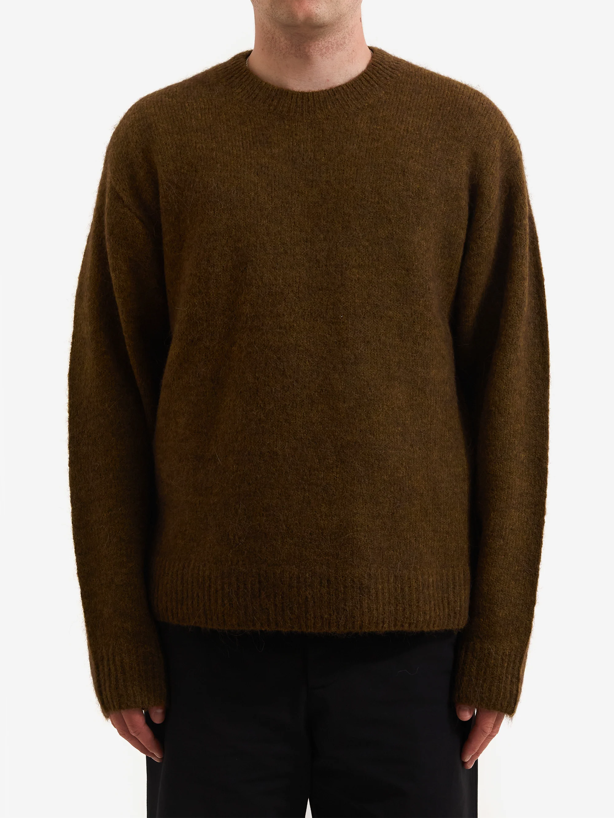 Berner Kuhl Alpaca Drop Crew Knit - Rock - Image 2
