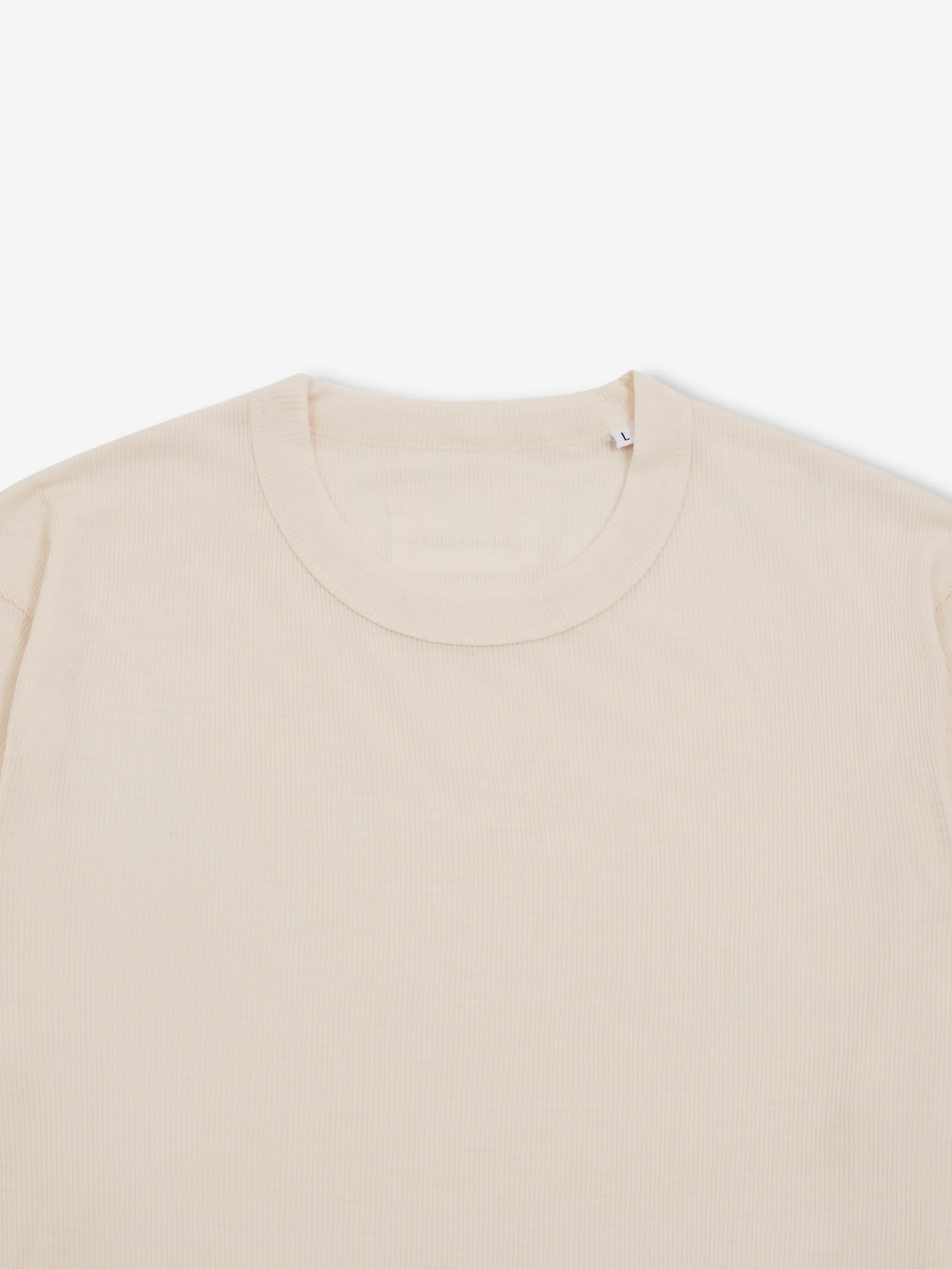 Berner Kuhl Base Longsleeve Tee - Off-White - Image 3