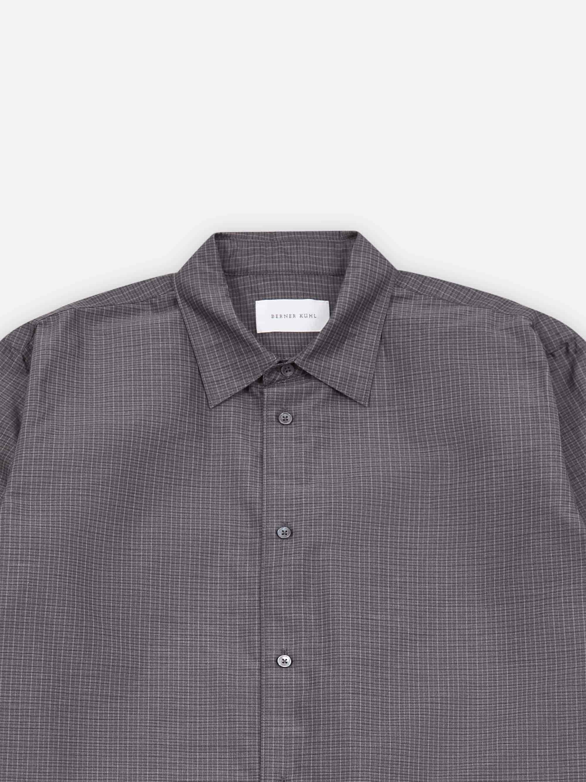 Berner Kuhl Grid Volume Shirt - Charcoal - Image 2