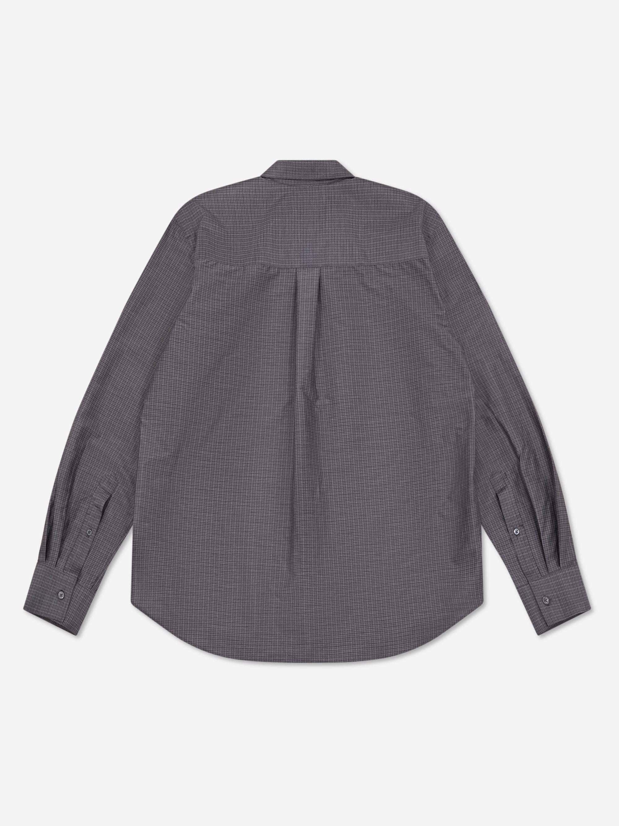 Berner Kuhl Grid Volume Shirt - Charcoal - Image 3