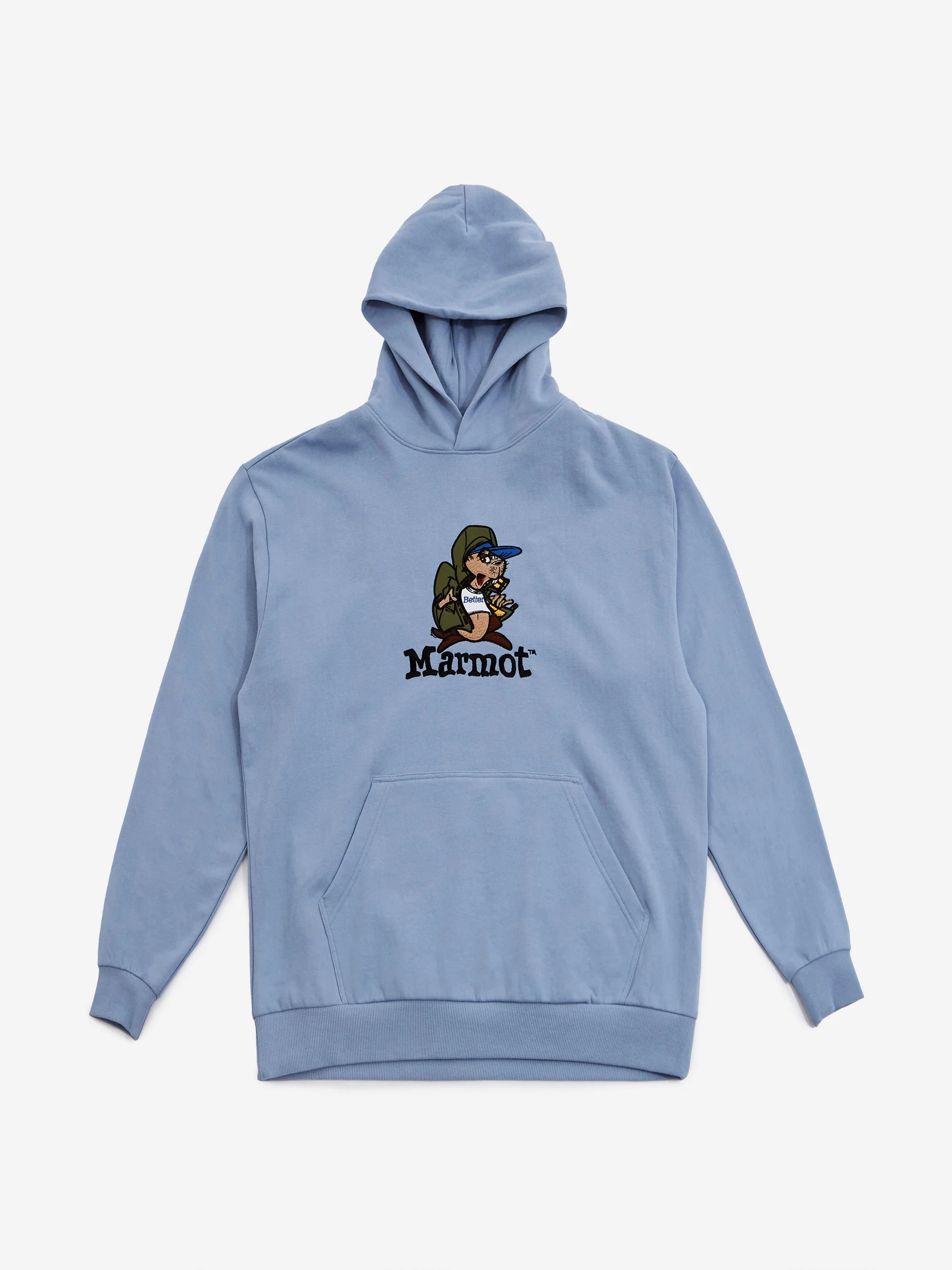 Better Gift Shop x Marmot Mammoth Marty Hoodie - Forever Blue