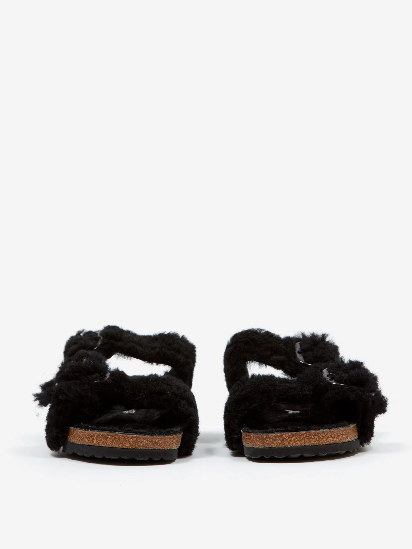 Birkenstock Arizona Big Buckle Shearling Teddy W - Black - Image 3