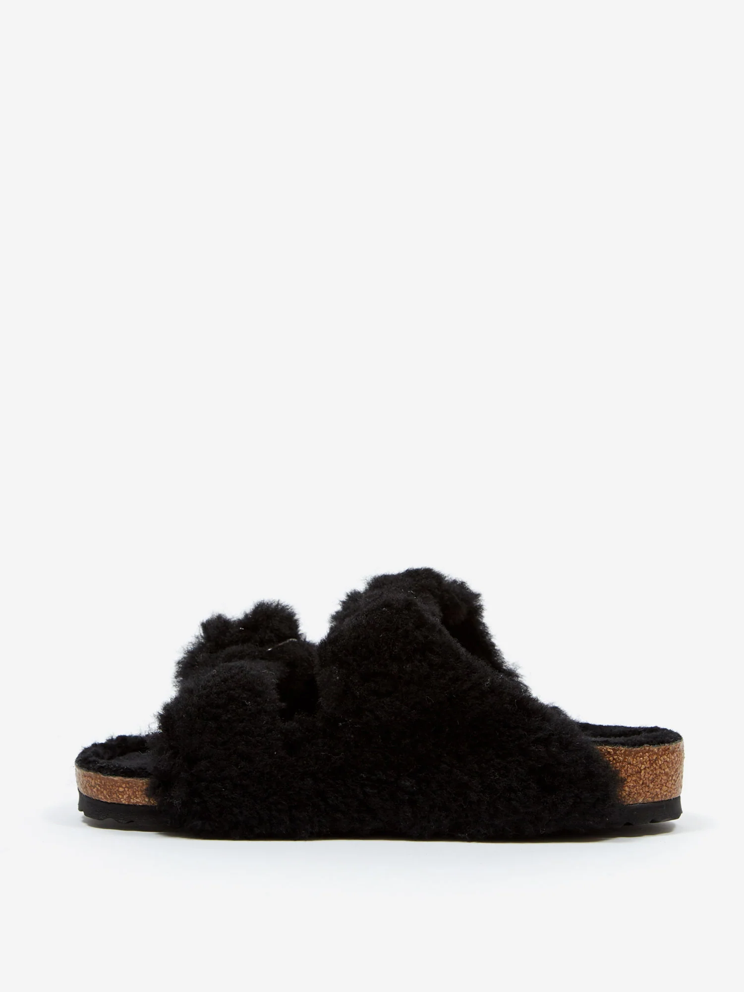Birkenstock Arizona Big Buckle Shearling Teddy W - Black - Image 4