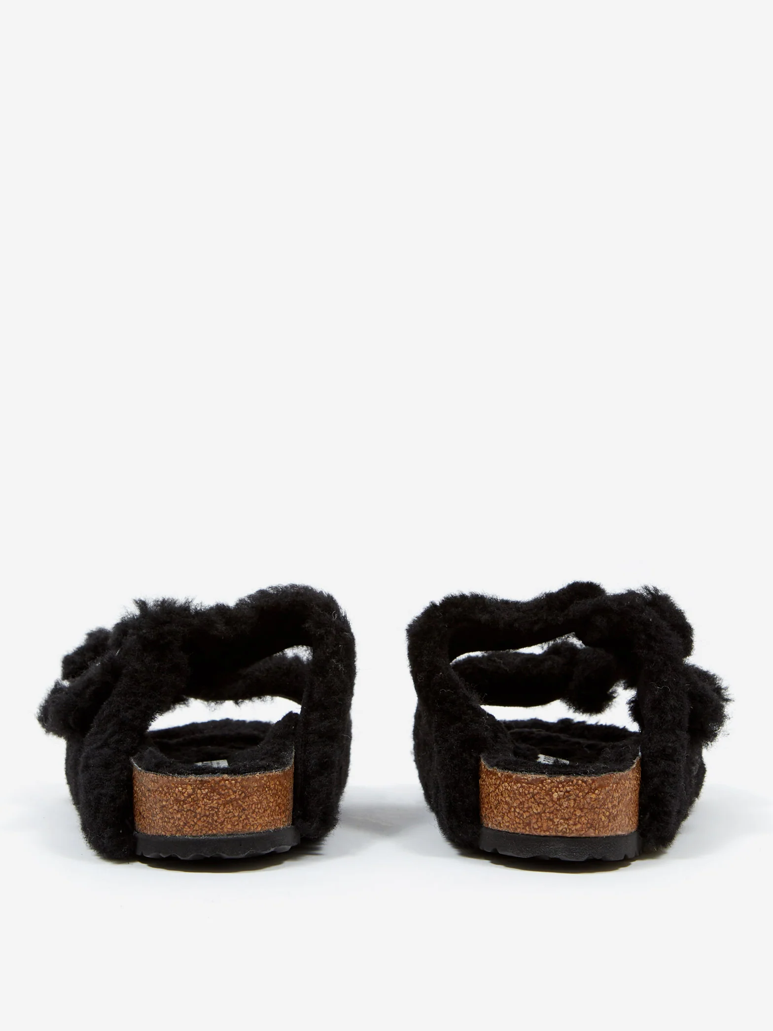 Birkenstock Arizona Big Buckle Shearling Teddy W - Black - Image 5