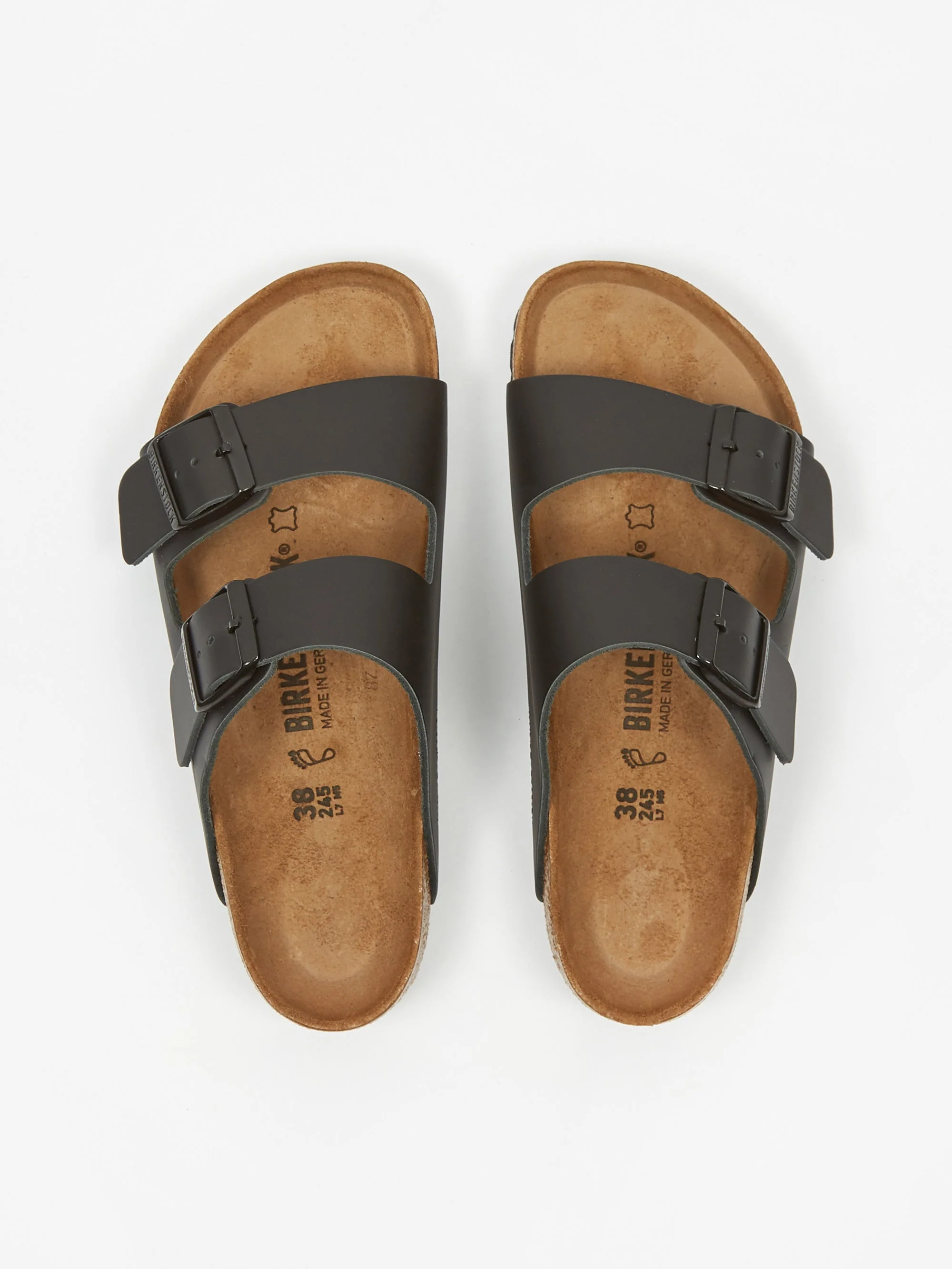 Birkenstock Arizona Leather W - Black - Image 5