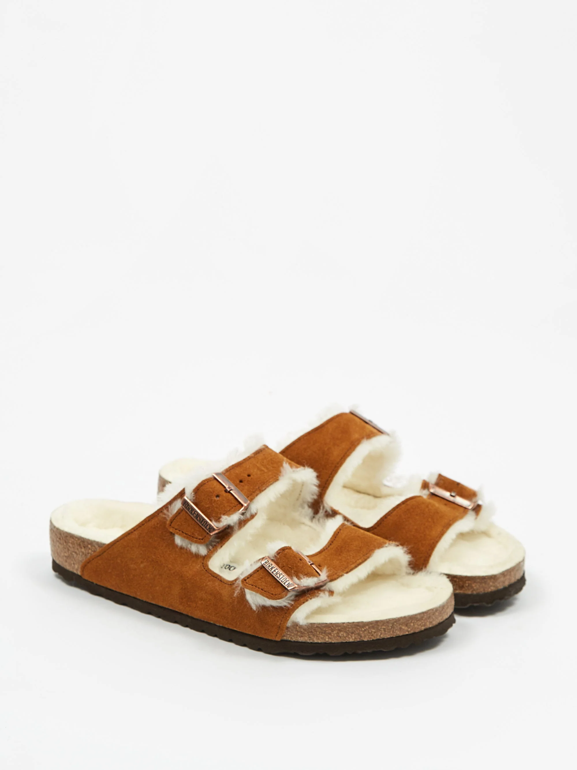 Birkenstock Arizona Fur - Mink - Image 2