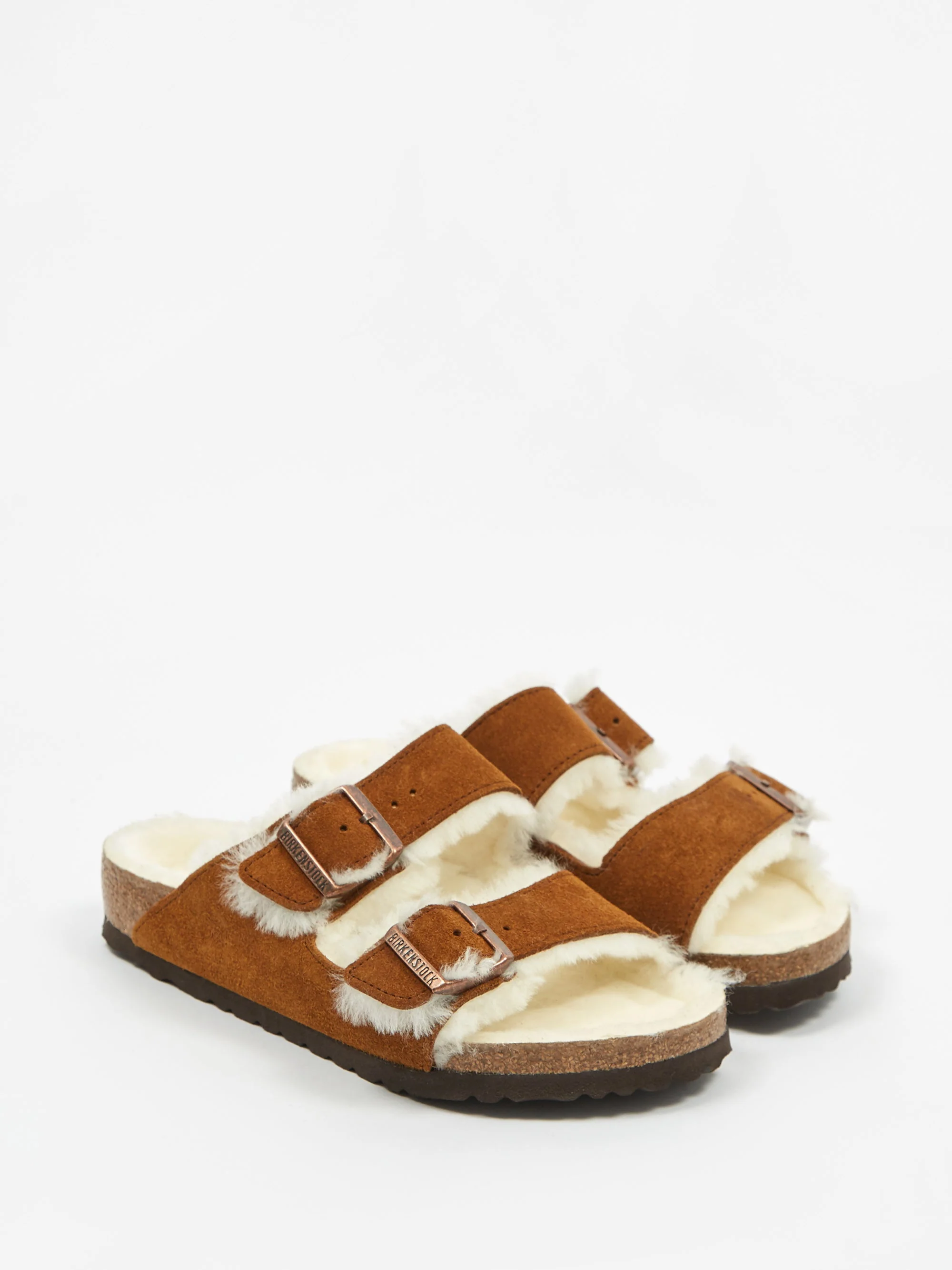 Birkenstock Arizona Fur W - Mink - Image 5