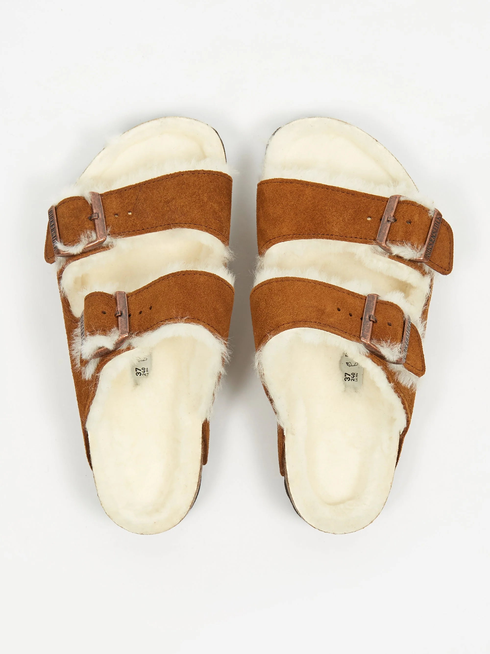 Birkenstock Arizona Fur W - Mink - Image 6