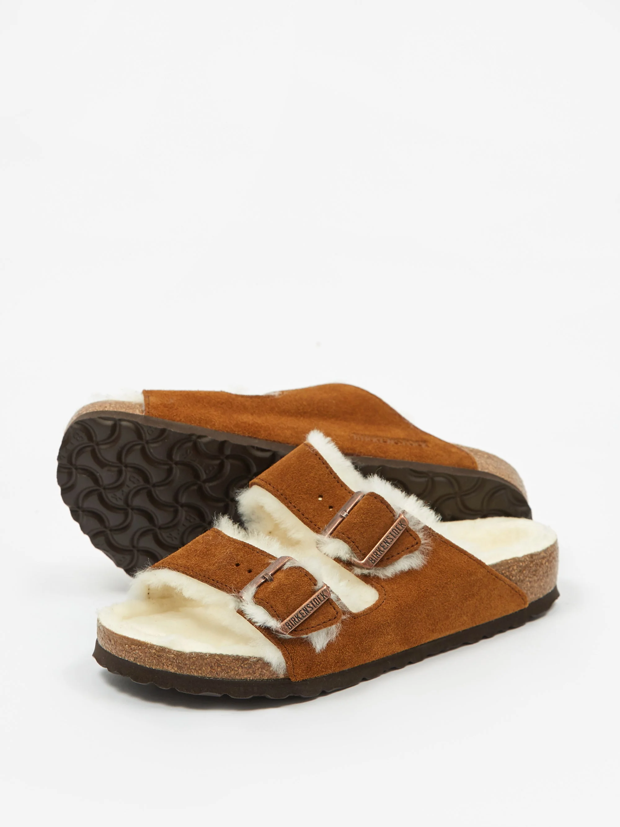 Birkenstock Arizona Fur W - Mink - Image 7
