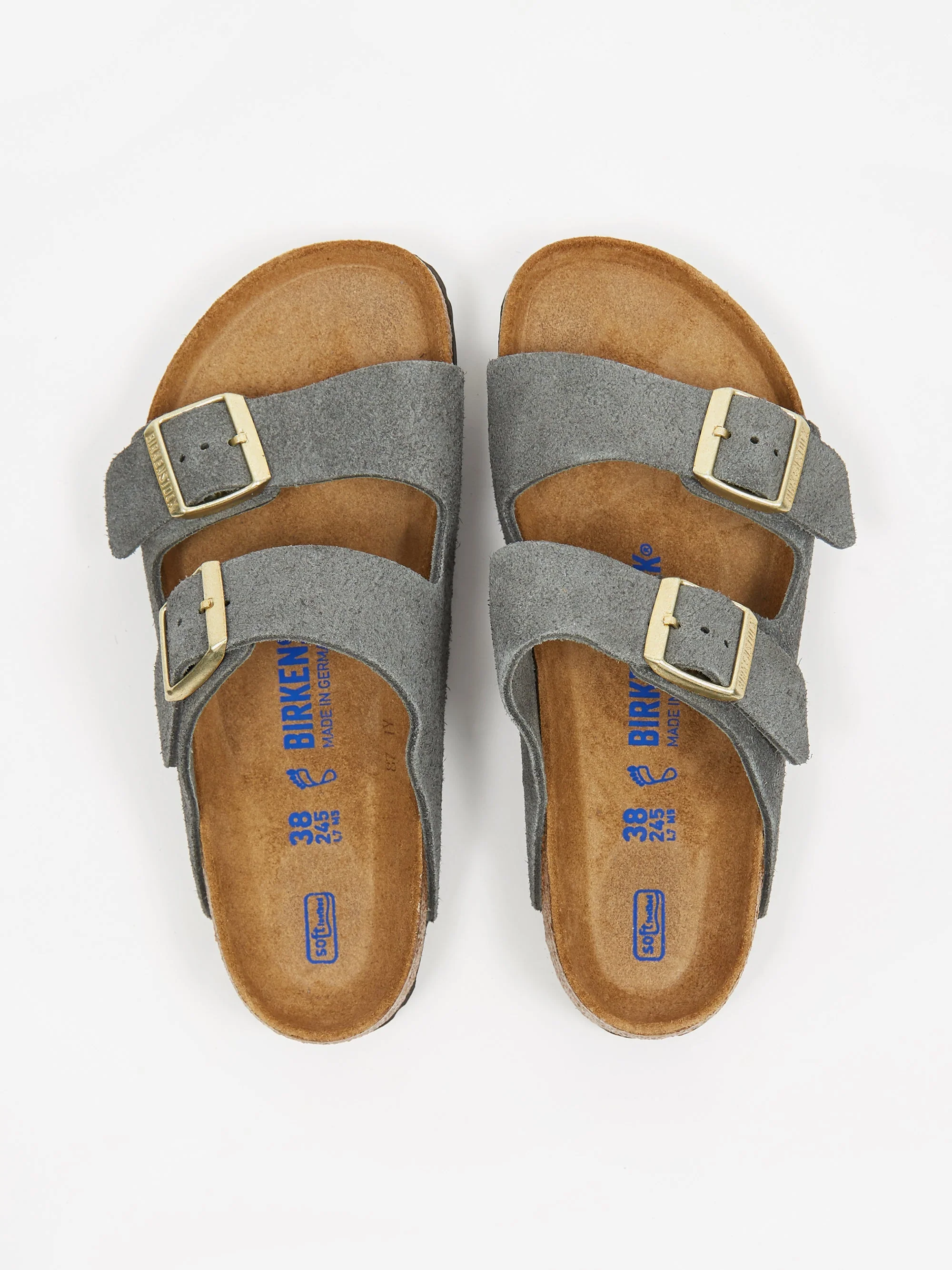 Birkenstock Arizona Suede W - Dark Grey - Image 7