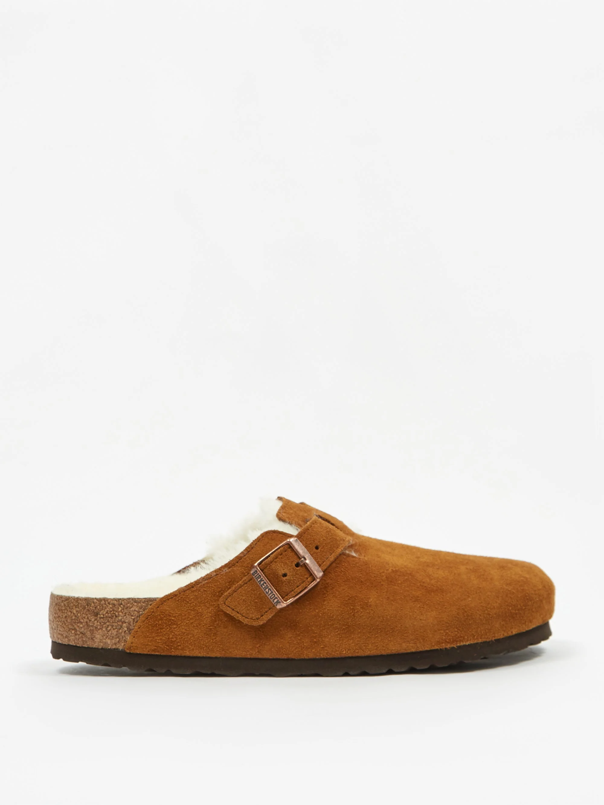 Birkenstock Boston Fur W - Mink