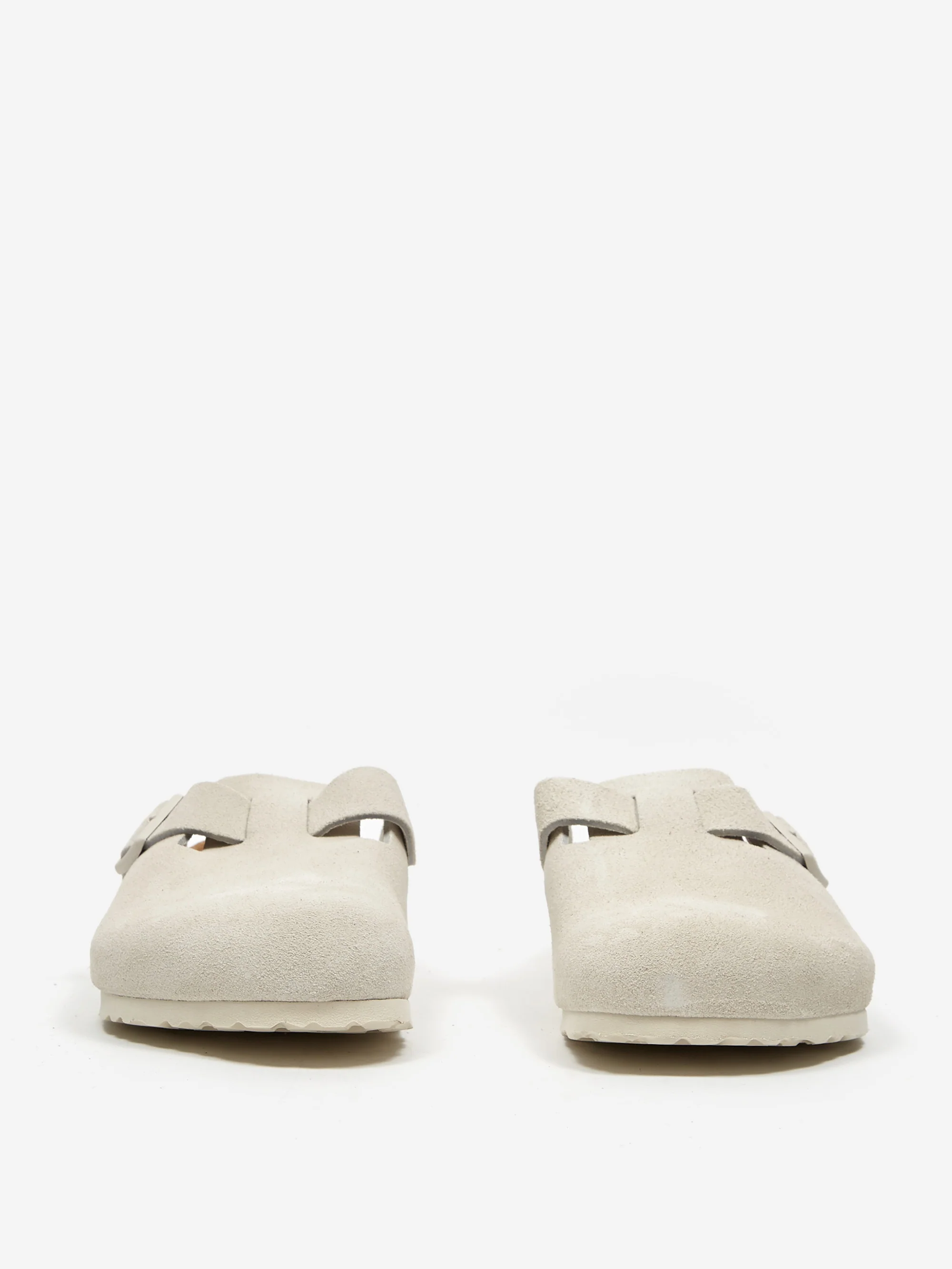 Birkenstock Boston Suede - Antique White - Image 3