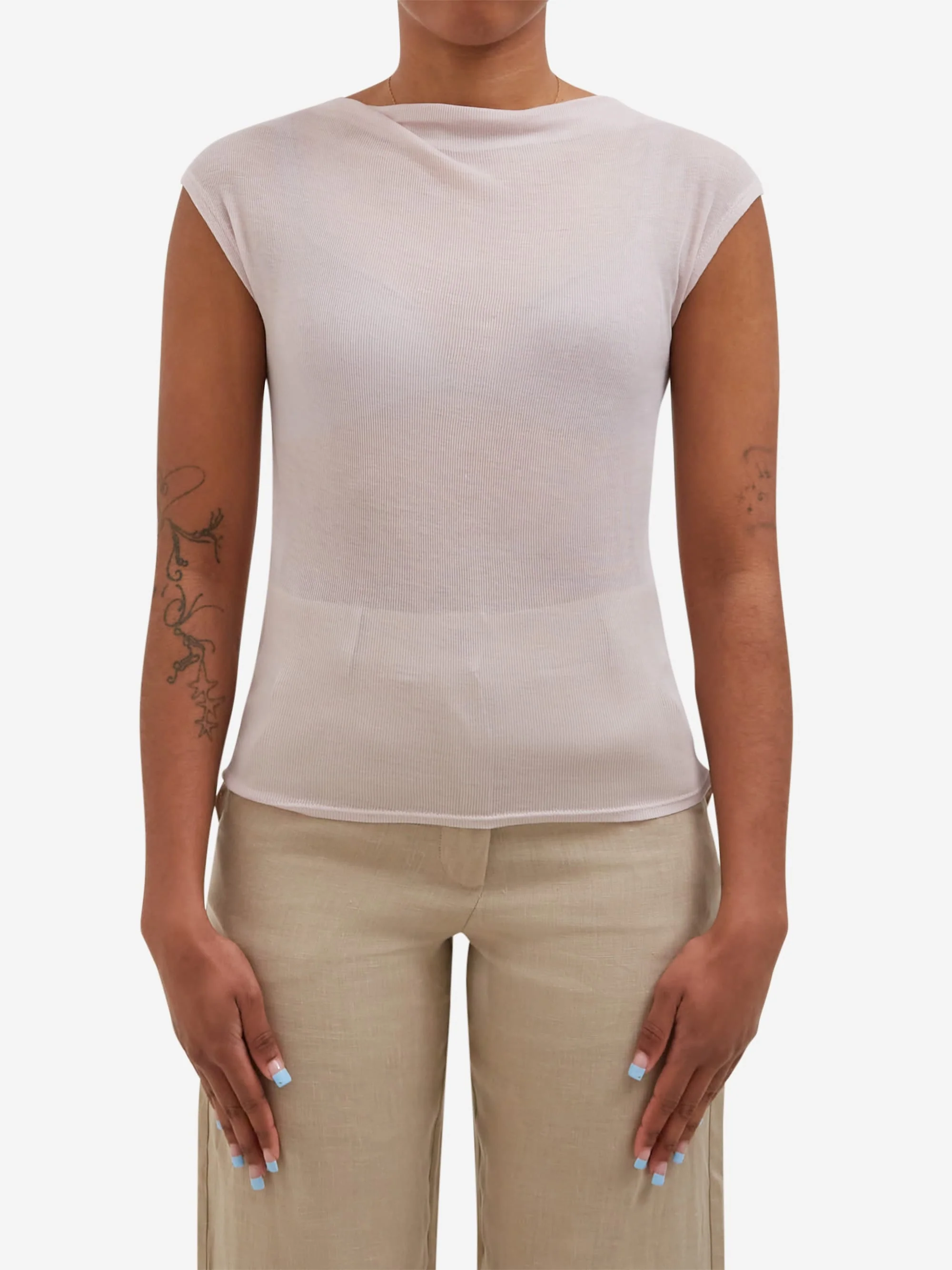 .blacktogrey Iphi Top - Lilac