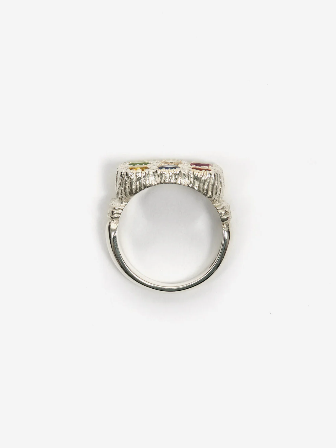 Bleue Burnham Flowers Grow Together Ring W - Silver/Multi - Image 3