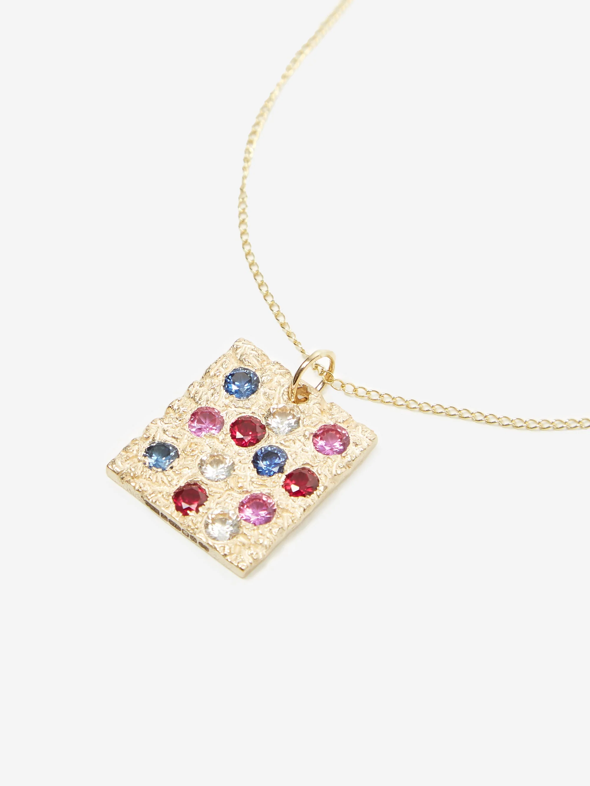 Bleue Burnham Rose Garden Pendant - Gold/Multi - Image 3