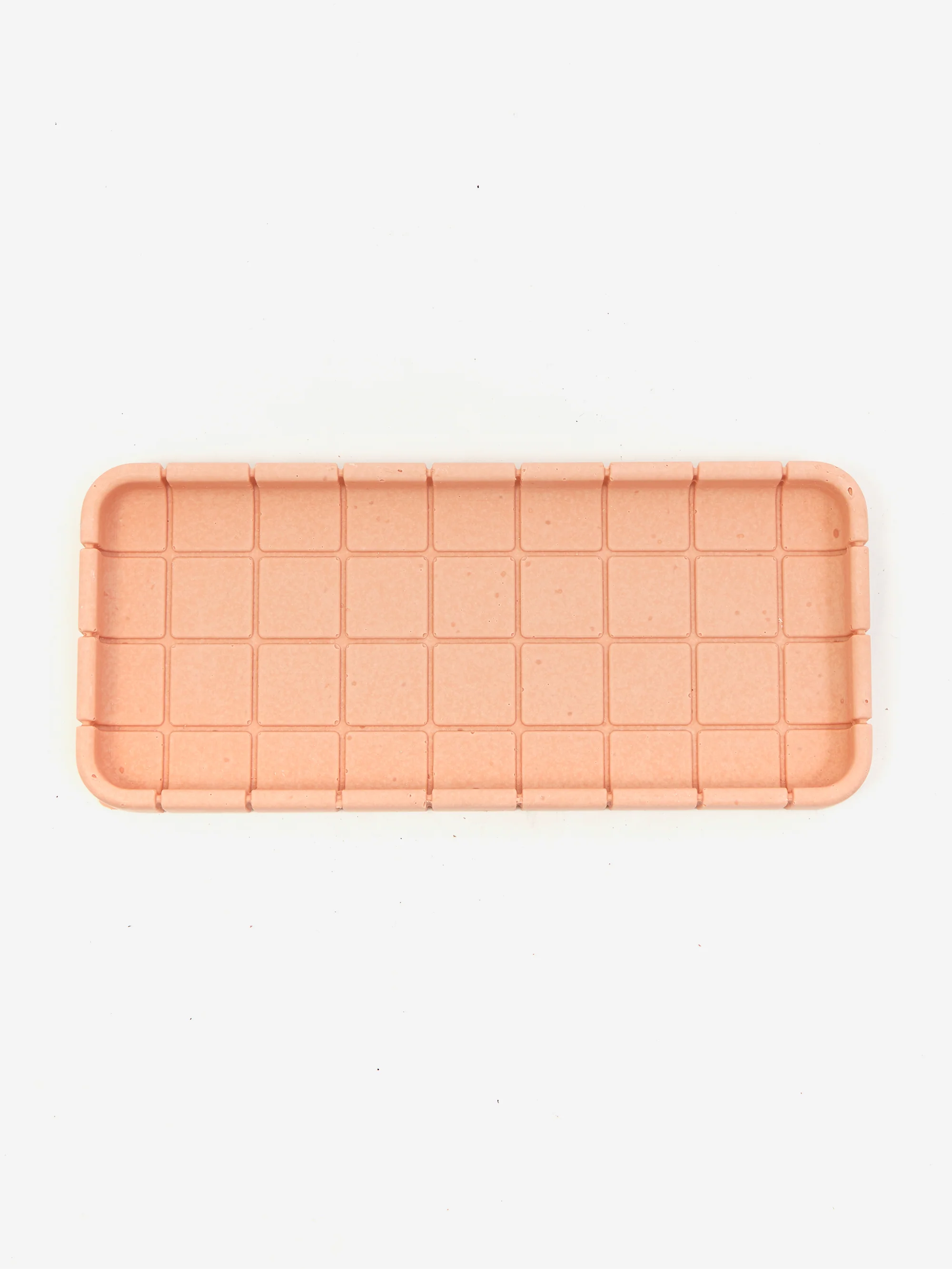 Block Design Tile Oblong Tray - Miami Pink - Image 3