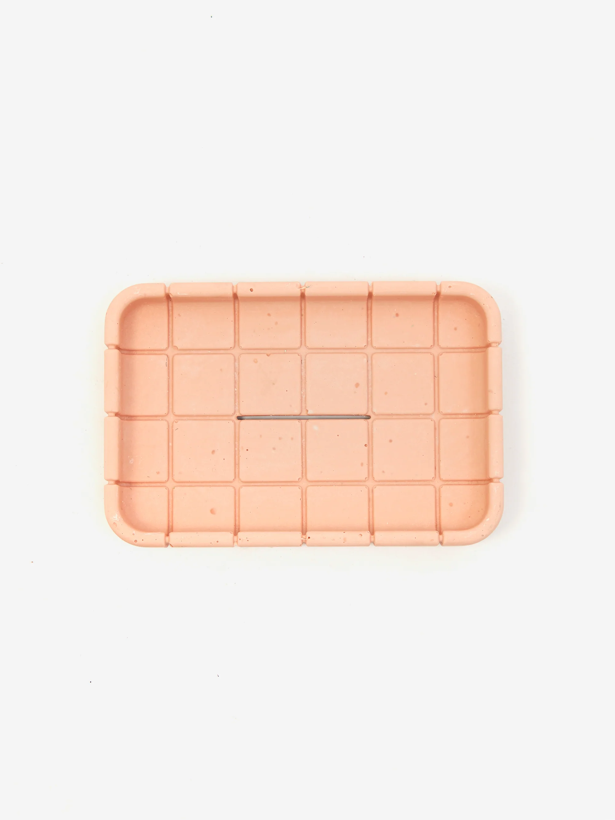 Block Design Tile Soap Dish - Miami Pink - Image 3