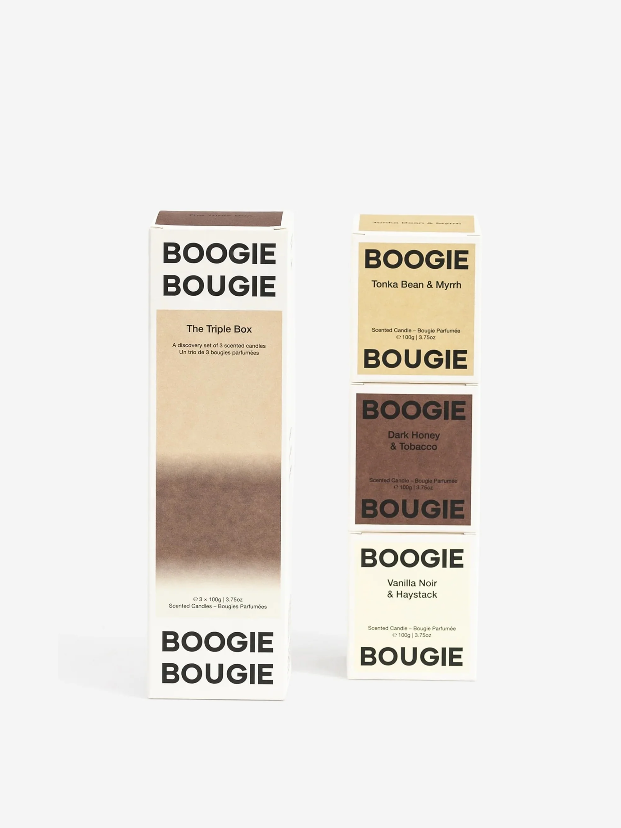 Boogie Bougie The Triple Box Sweet & Dirty - 3 x 100g