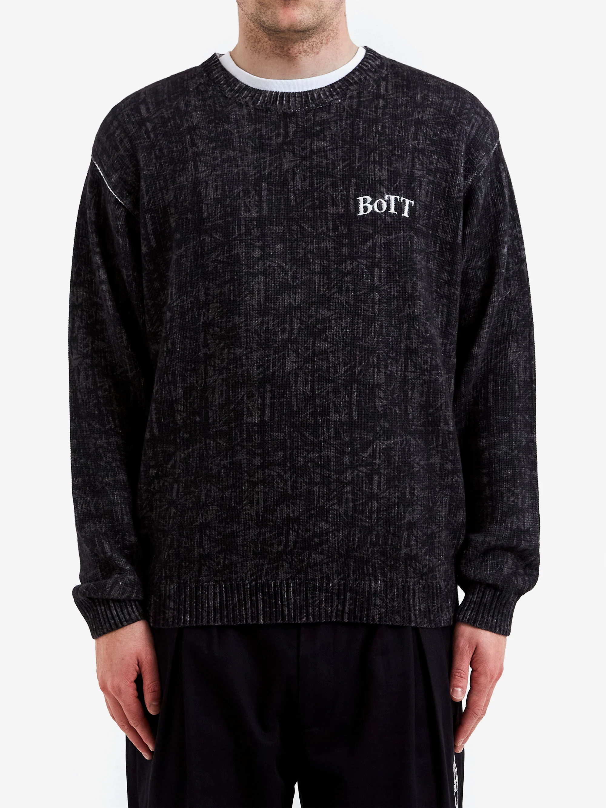 BoTT Bamboo Camo Printed Sweater - Black - Image 2