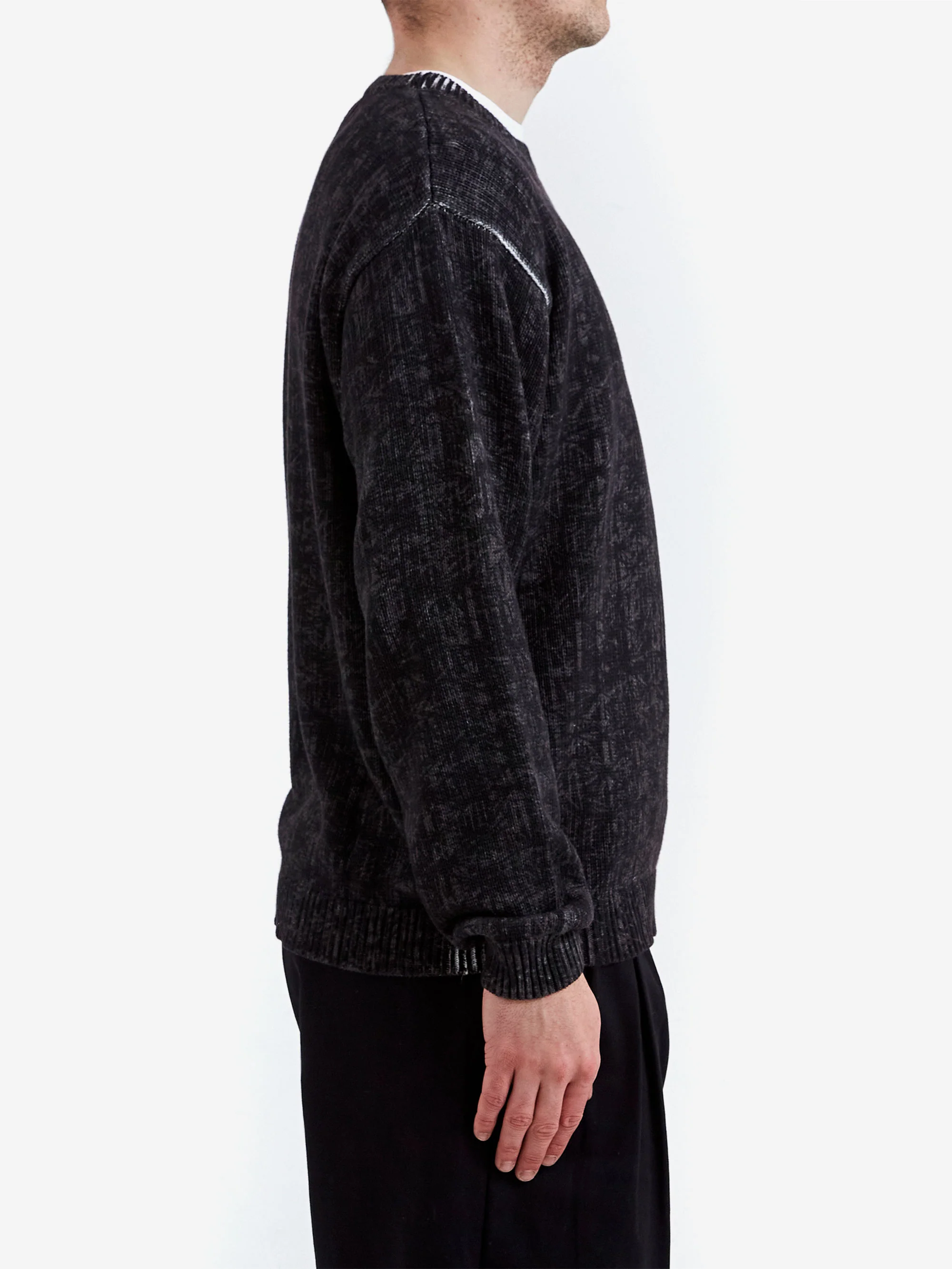 BoTT Bamboo Camo Printed Sweater - Black - Image 5