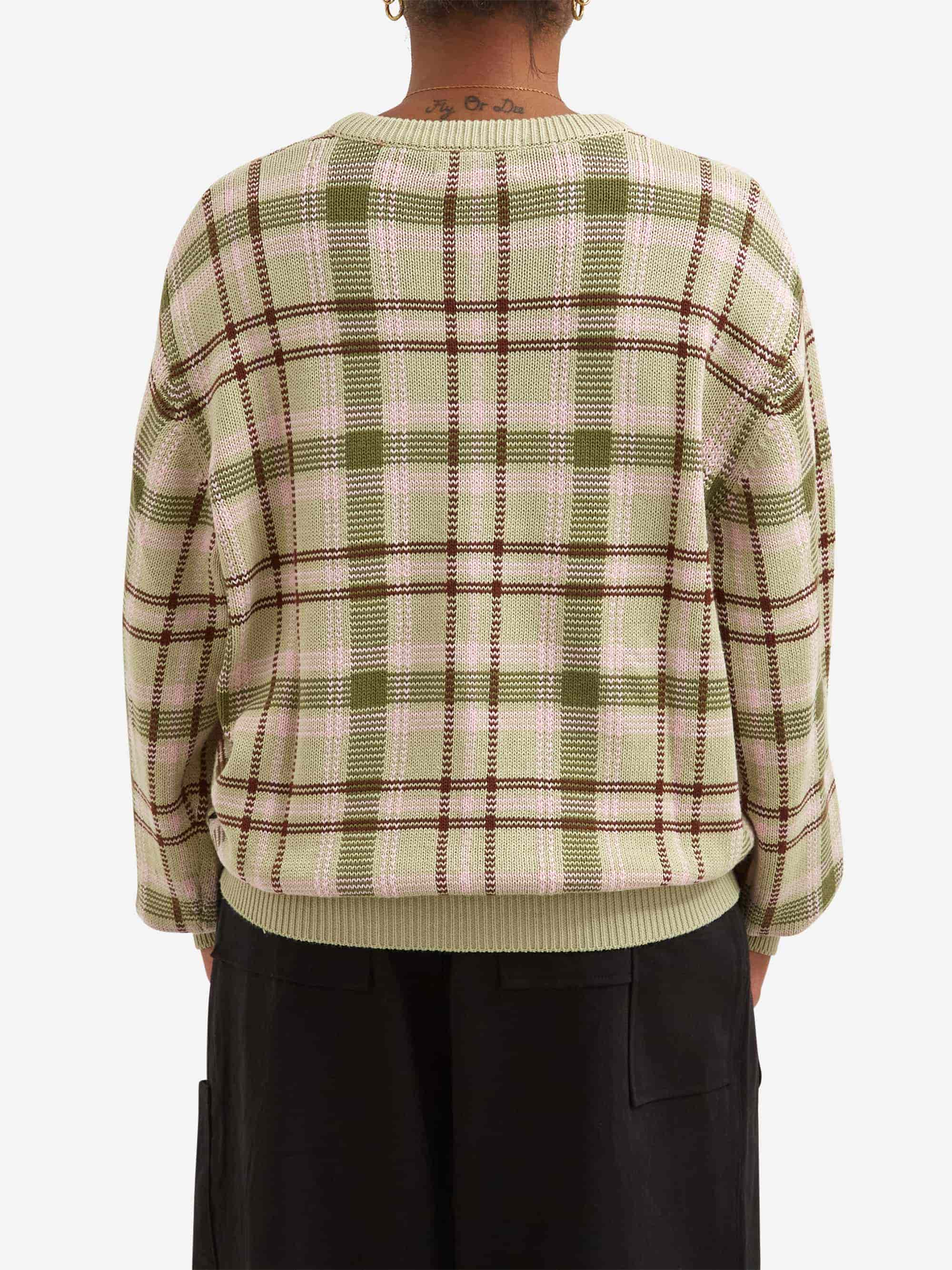 BoTT Checked Knit W - Natural - Image 3