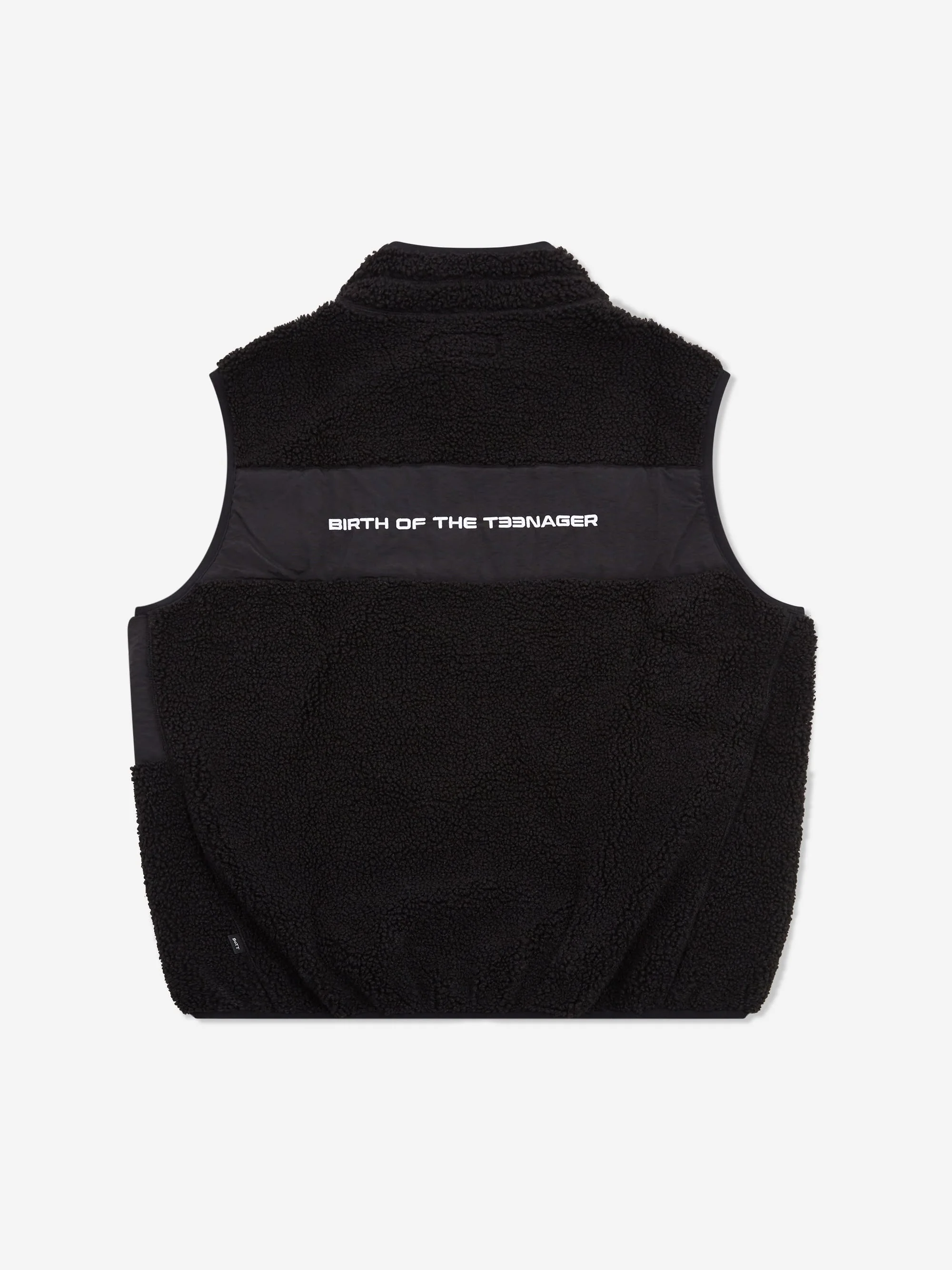 BoTT Fleece Zip Up Vest - Black - Image 3