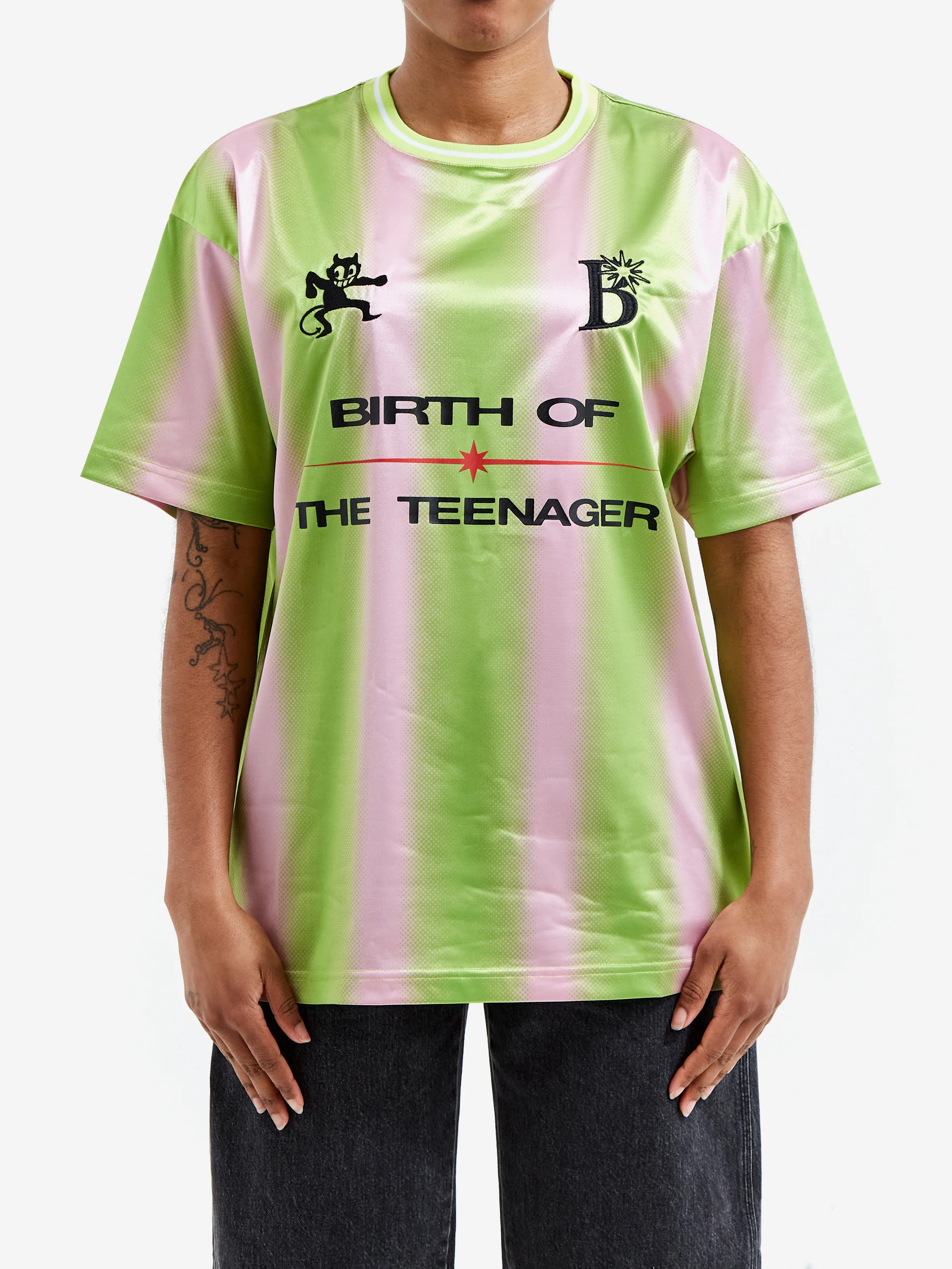 BoTT Gradient Soccer Shirt - Lime