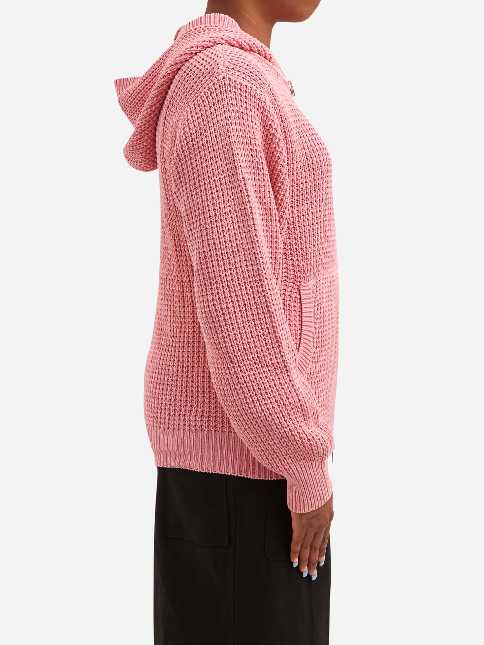 BoTT Knit Zip Hoodie W - Pink - Image 4
