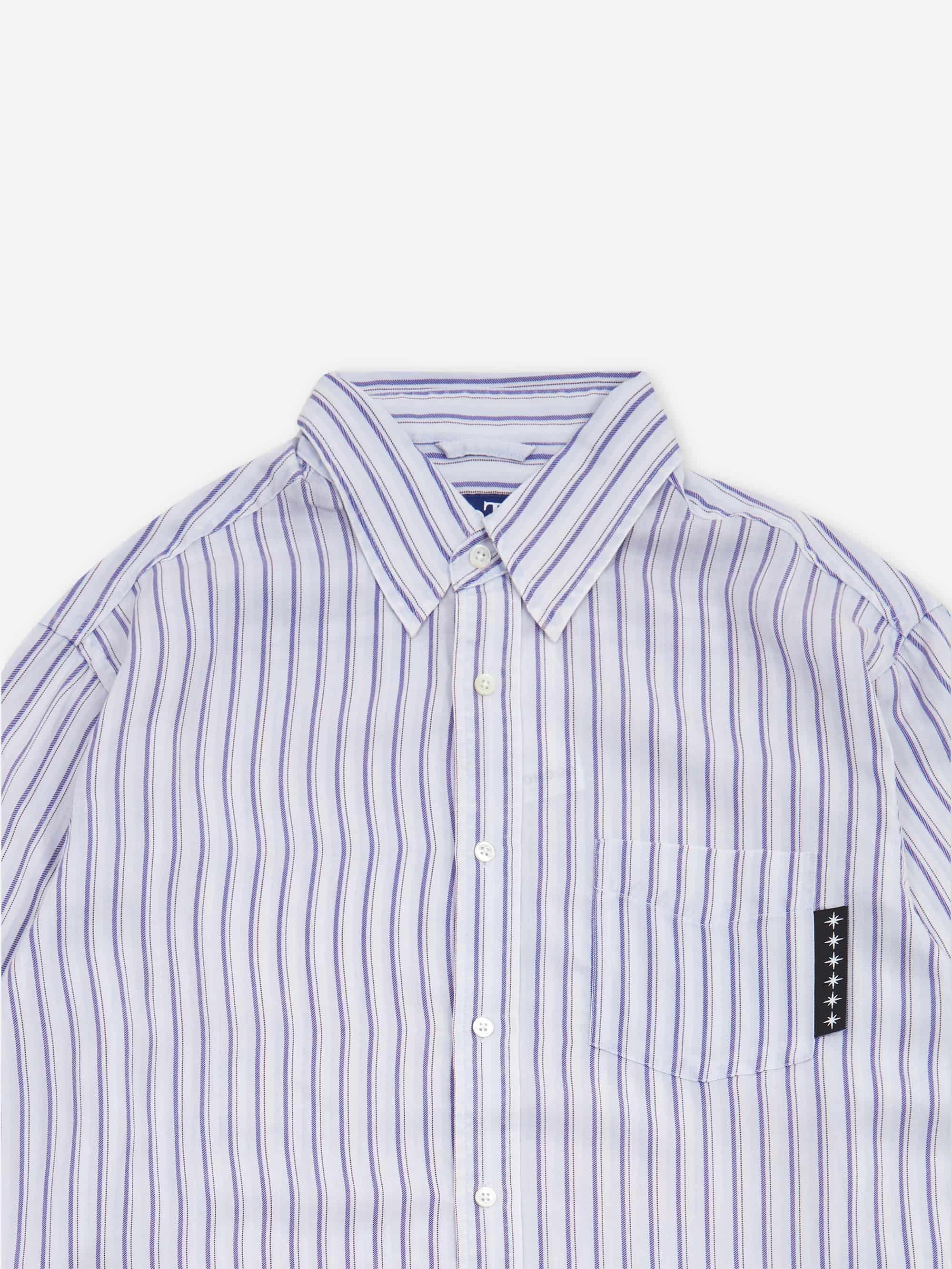 BoTT Printed Striped Shirt - Blue - Image 2
