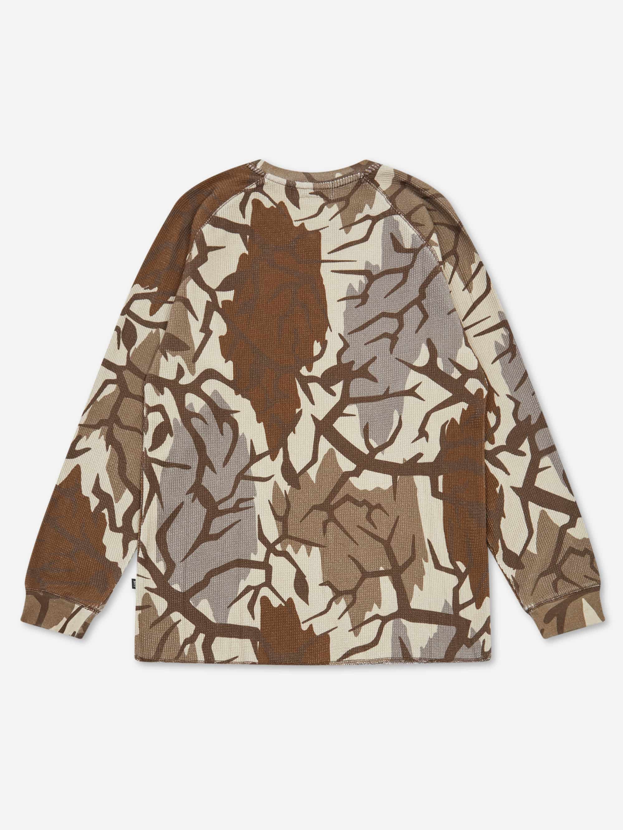 BoTT Raglan Camo Thermal W - Brown - Image 6