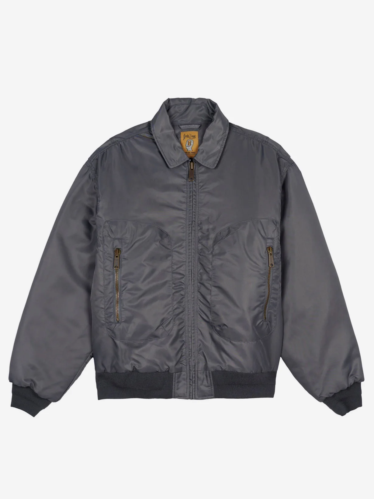 Brain Dead 3D Flight Jacket - Steel