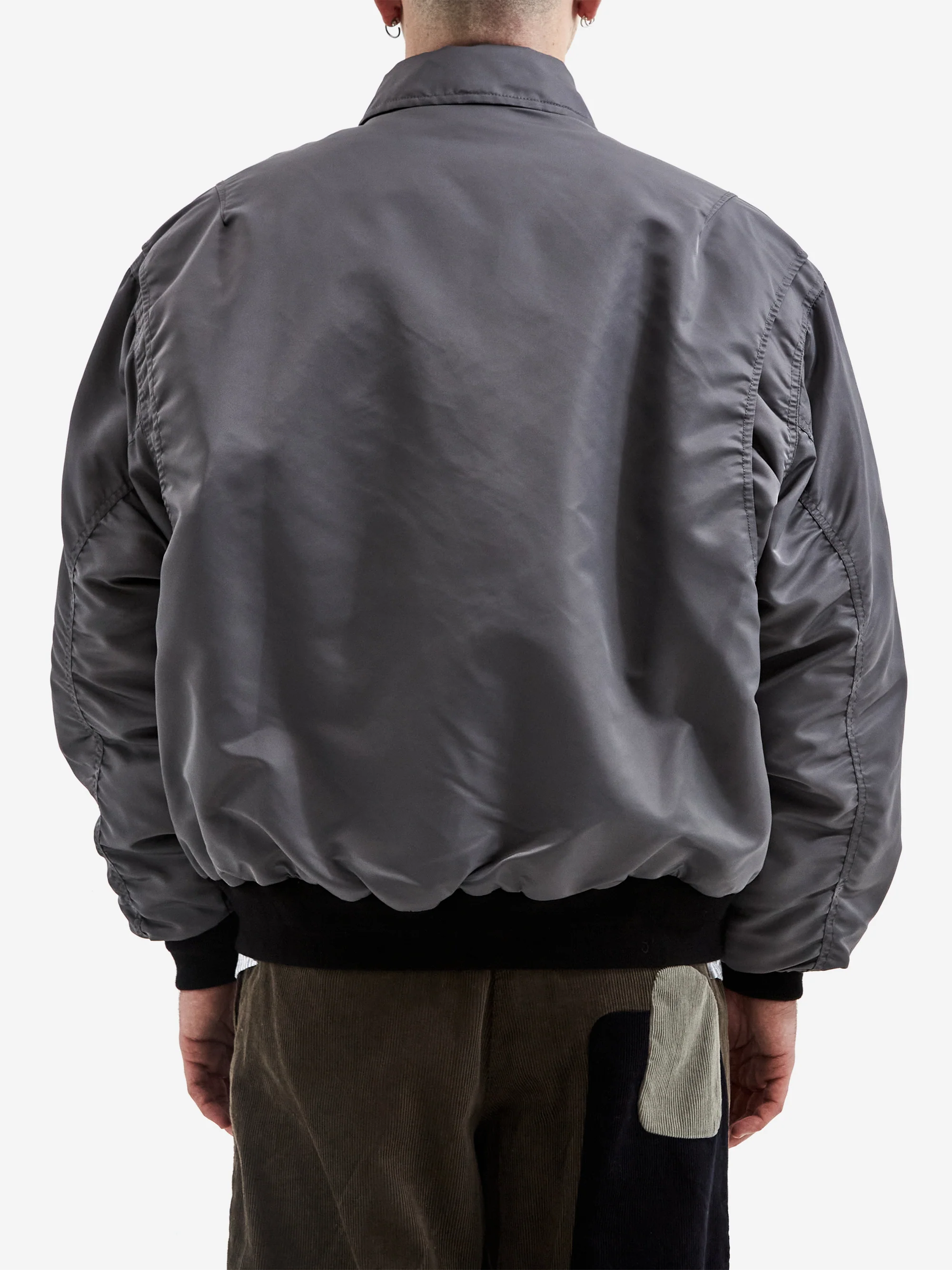Brain Dead 3D Flight Jacket - Steel - Image 5