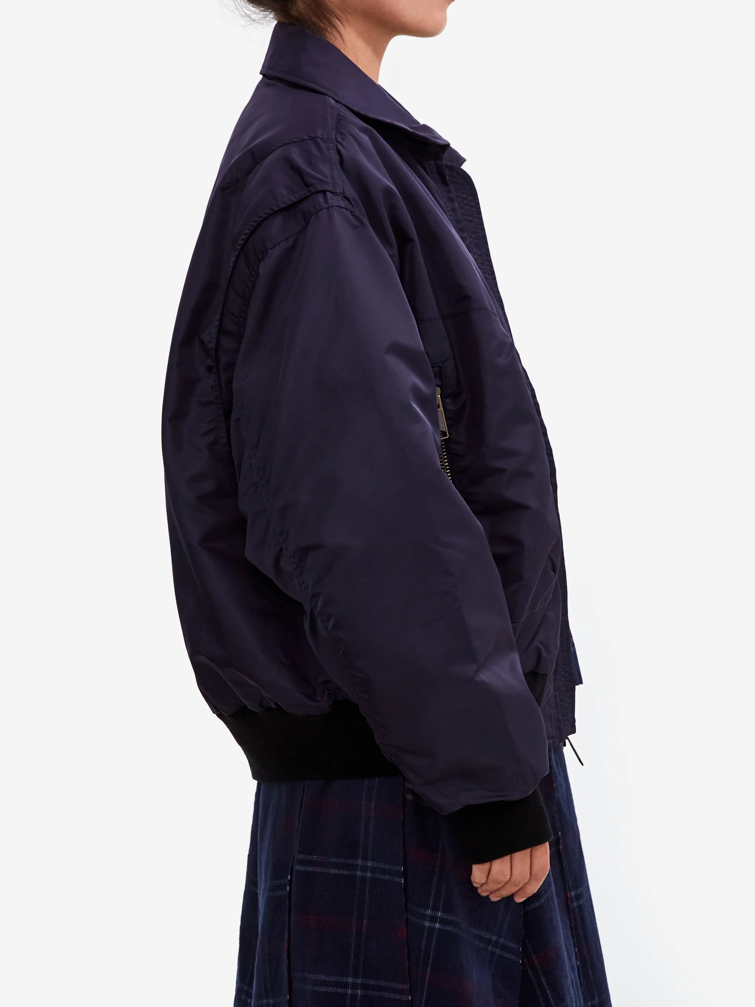 Brain Dead 3D Flight Jacket W - Navy - Image 3