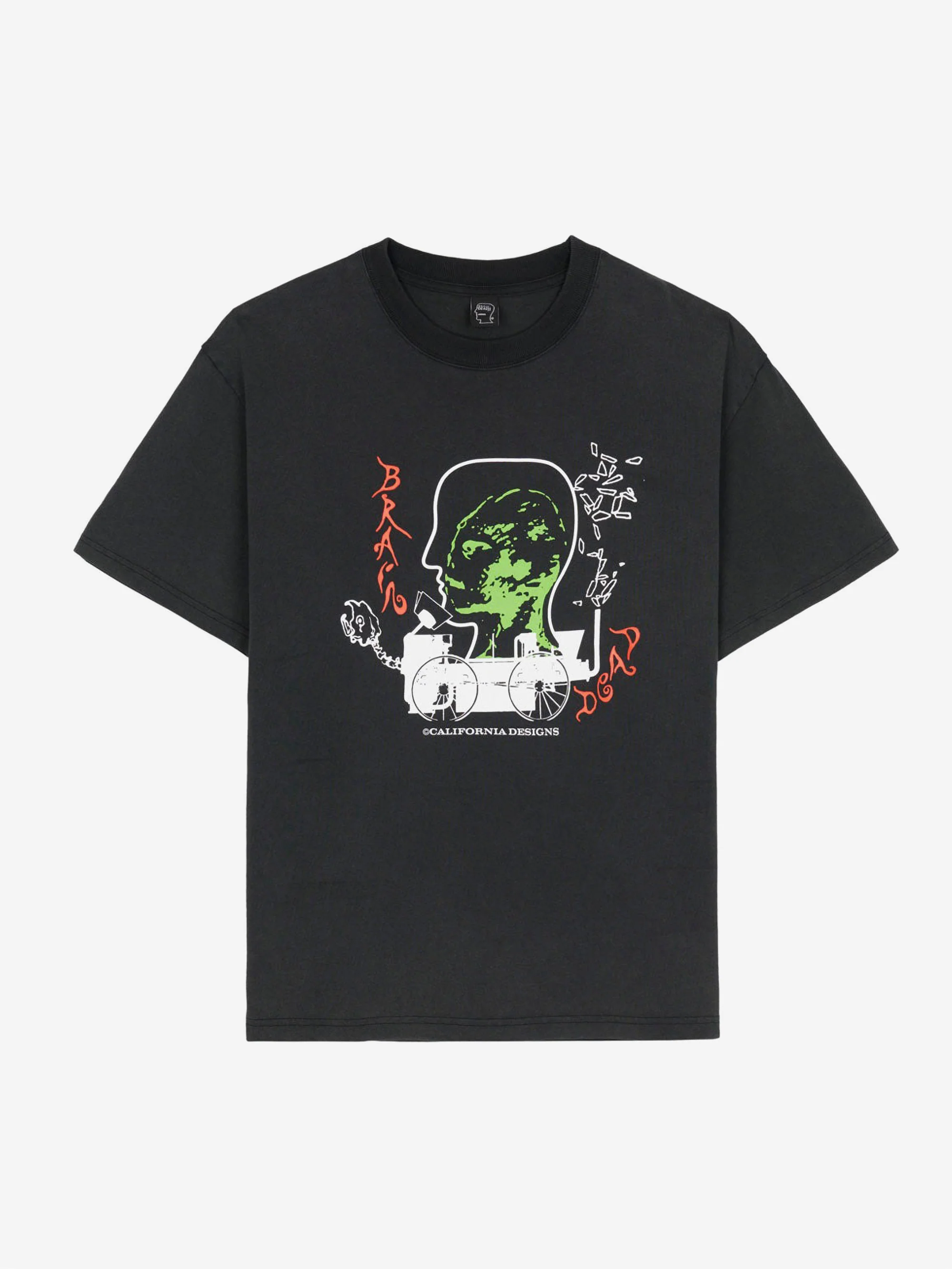Brain Dead Alien Tractor T-Shirt - Black
