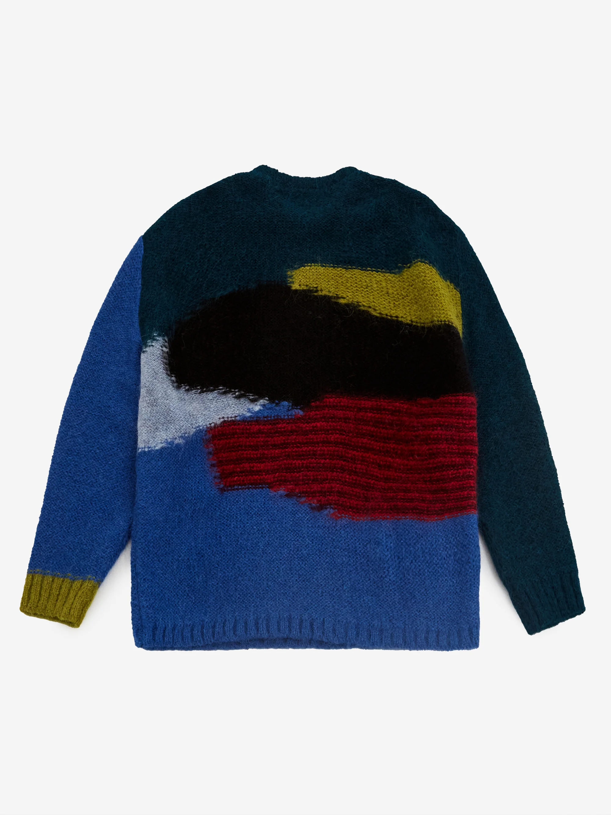 Brain Dead Boxy Knit Sweater - Blue - Image 4