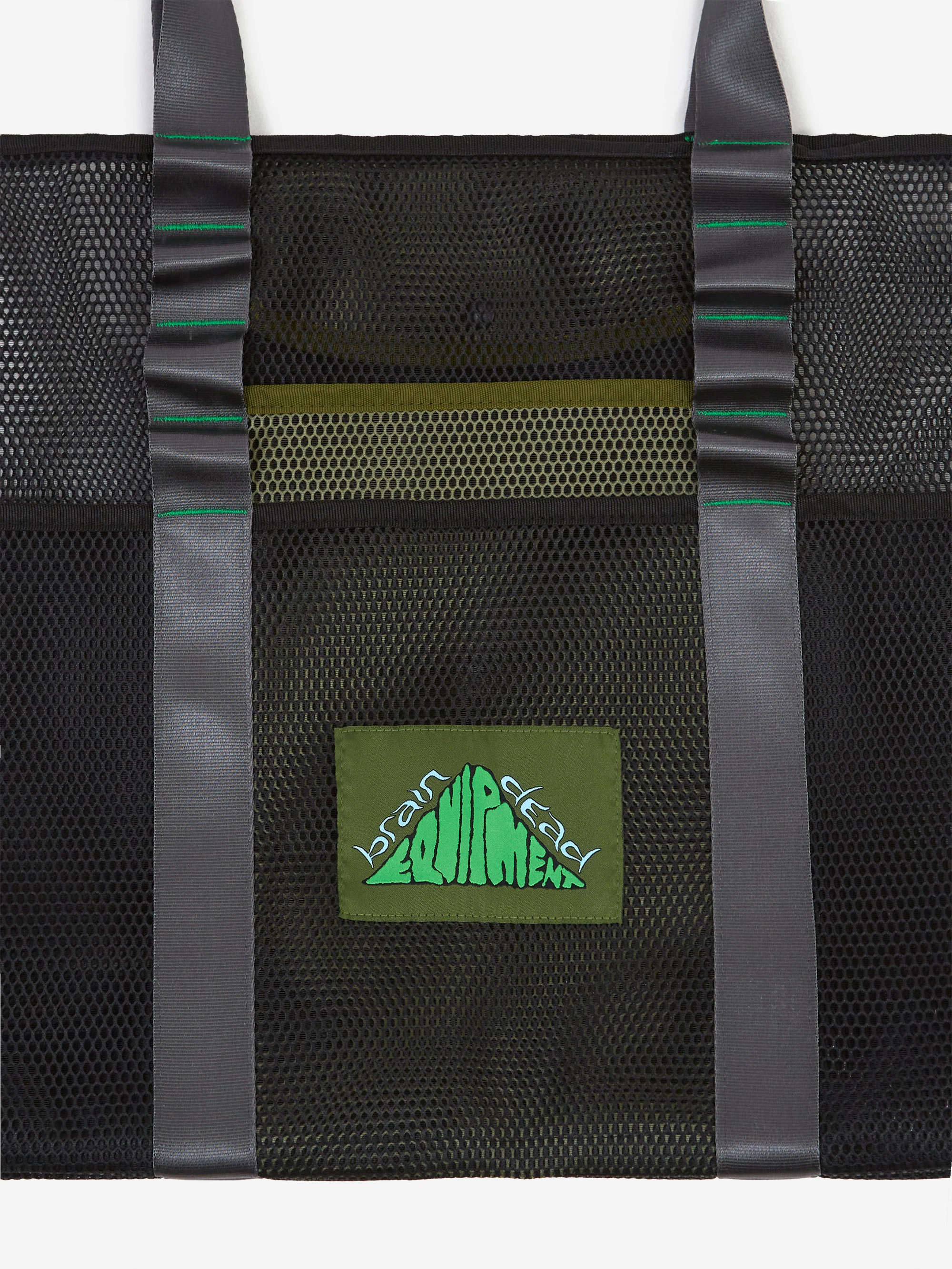 Brain Dead Brain Dead Equipment Mesh Tote - Black Multi - Image 3