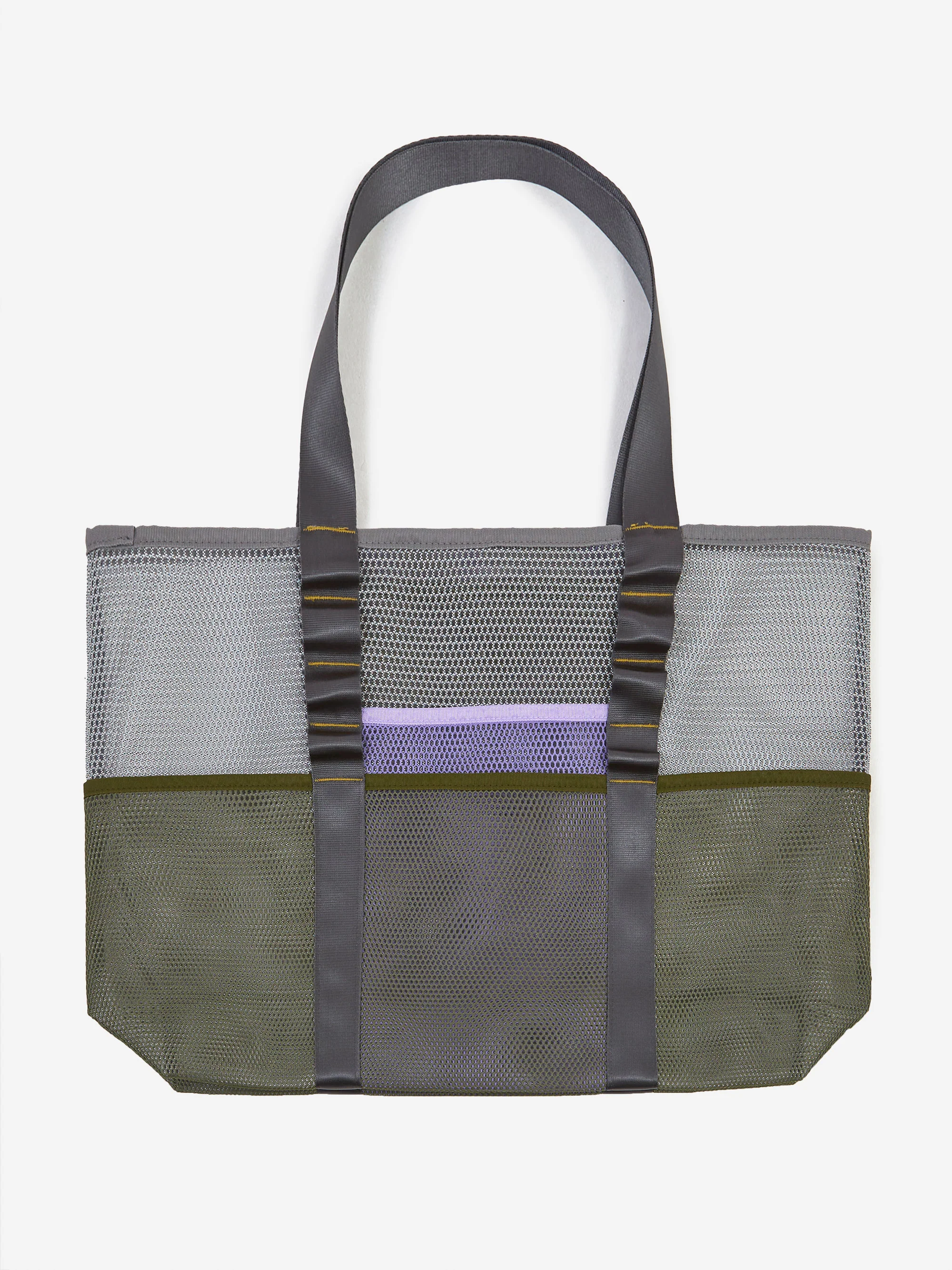 Brain Dead Brain Dead Equipment Mesh Tote - White Multi - Image 2