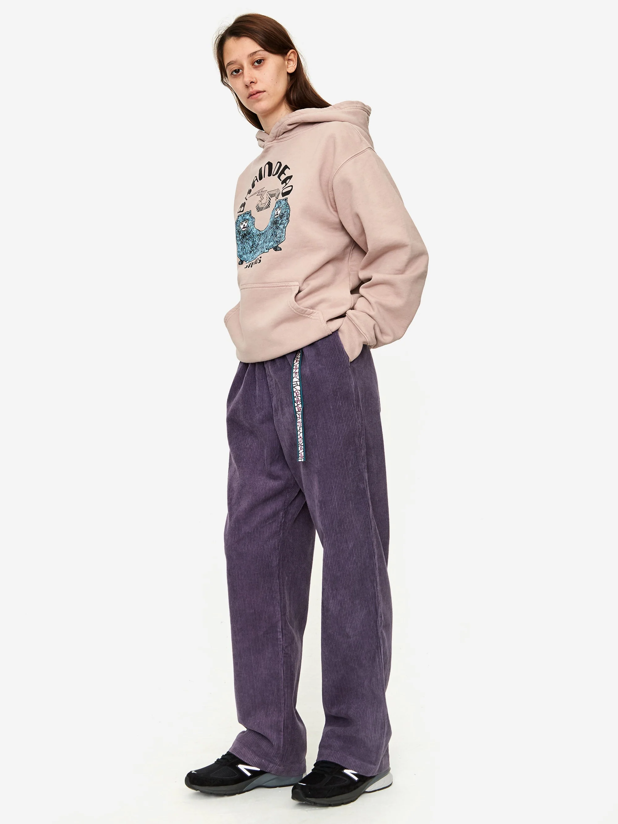 Brain Dead Cord Climber Pant - Eggplant - Image 3